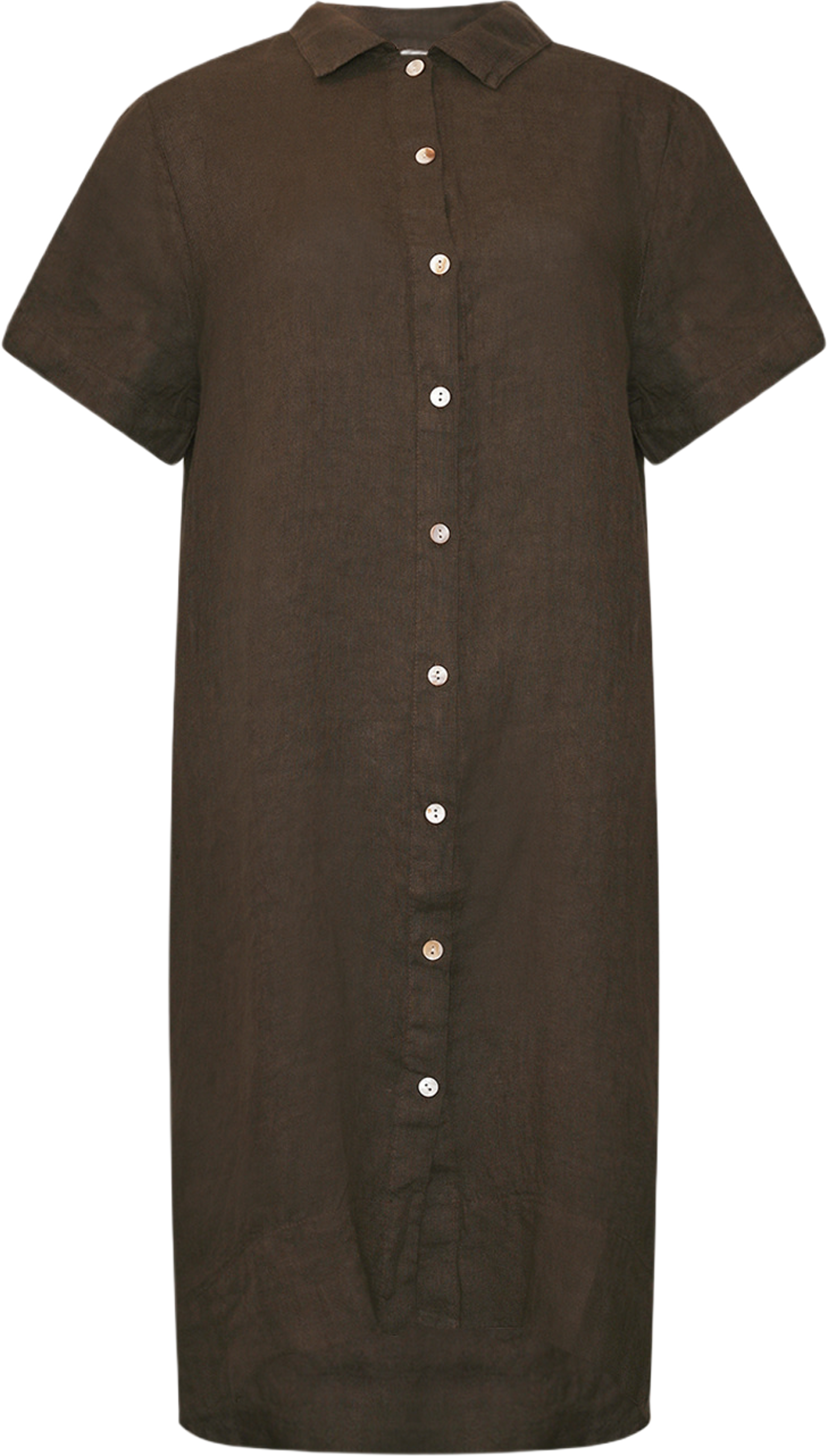 Issa, Shirt Dress, Linen - Mocca