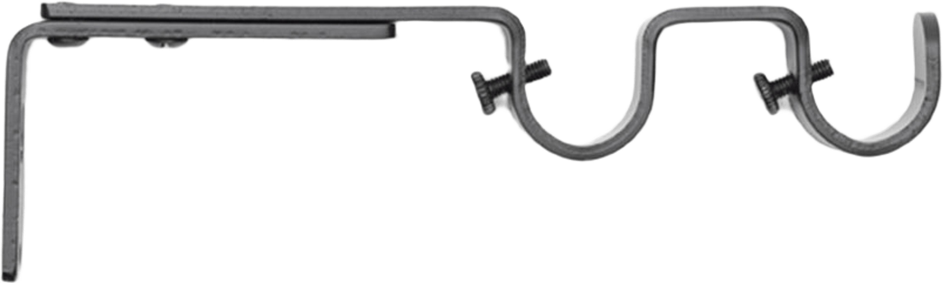 Reglerbar dubbelhållare Ø19 mm, 1 st