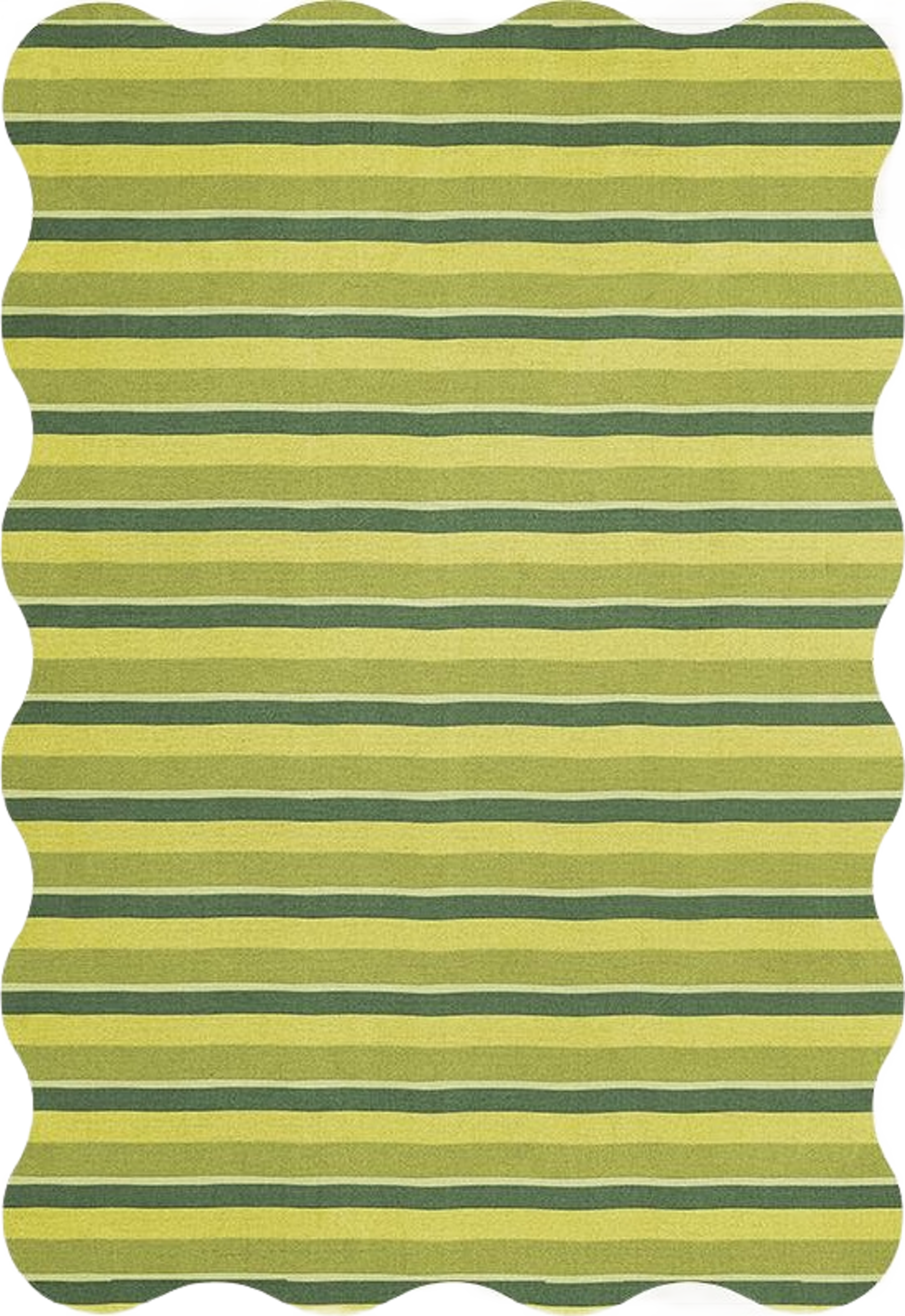 Scallop Ullmatta Lime Green
