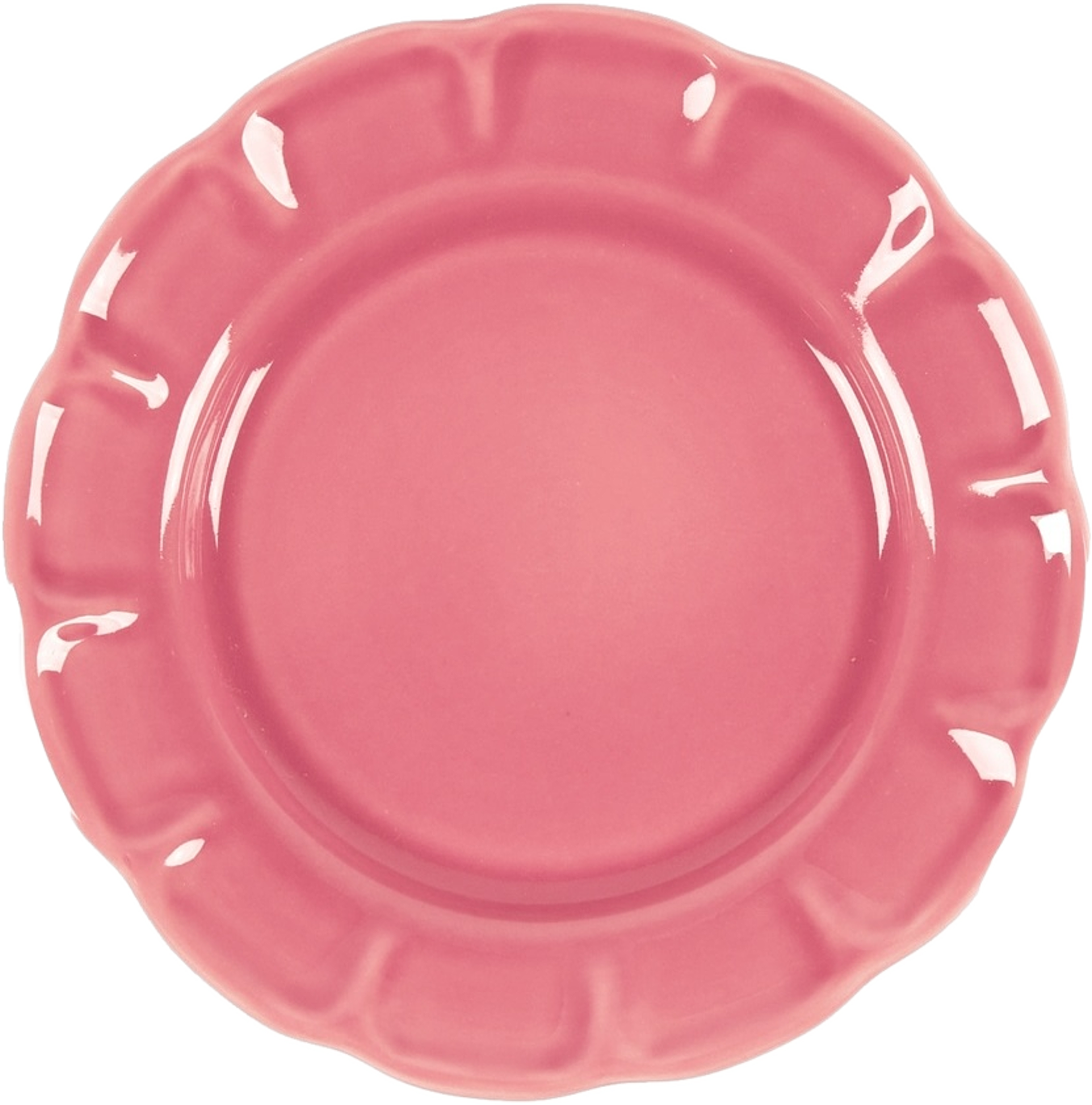 Everyday Charm Assiett - 21 Cm, från Pick A Poppy, i färgen dark pink. Klicka för att öppna bilden i stort format