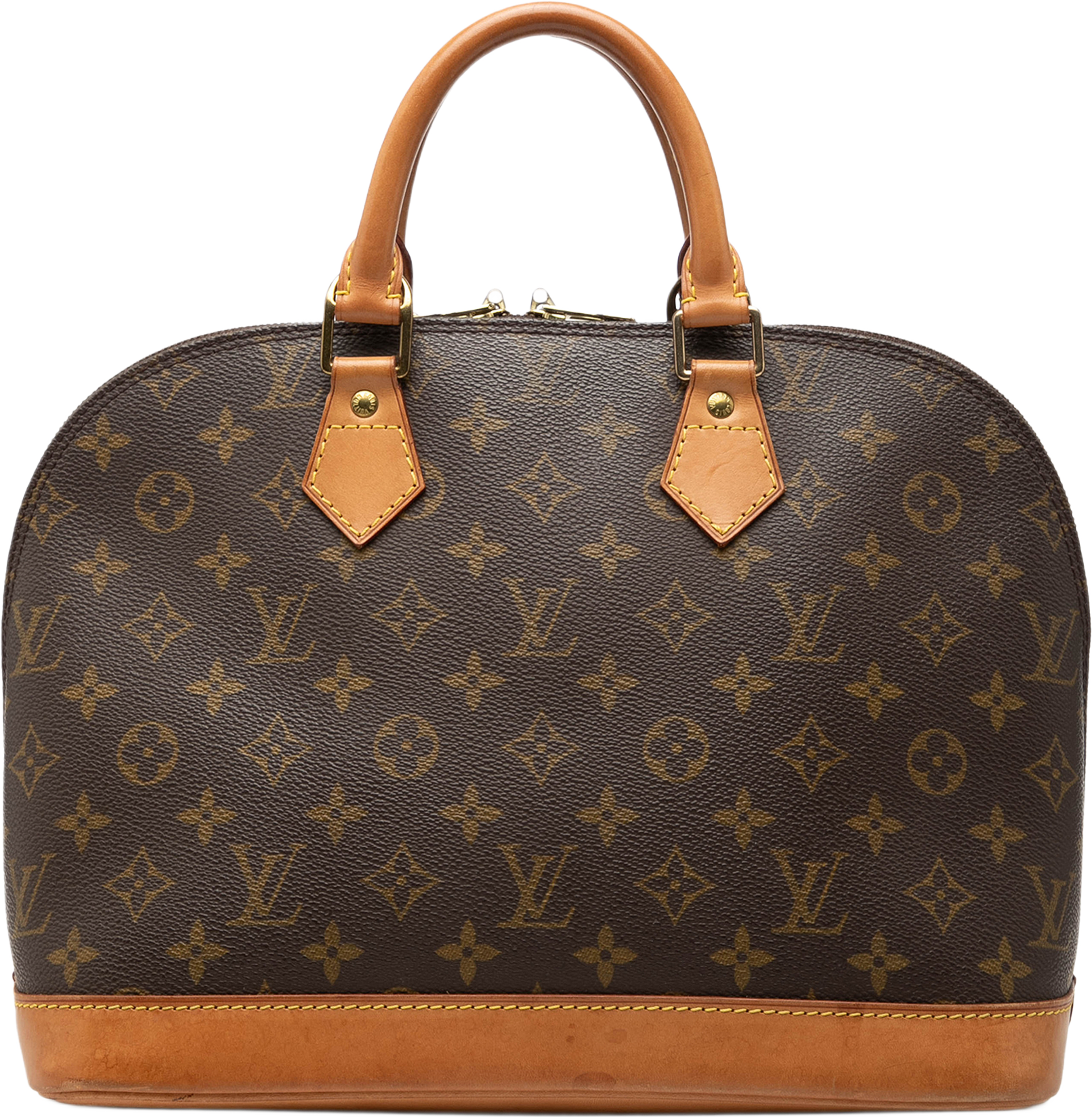 Louis Vuitton Monogram Alma Pm, från Luxclusif, i färgen brun. Klicka för att öppna bilden i stort format