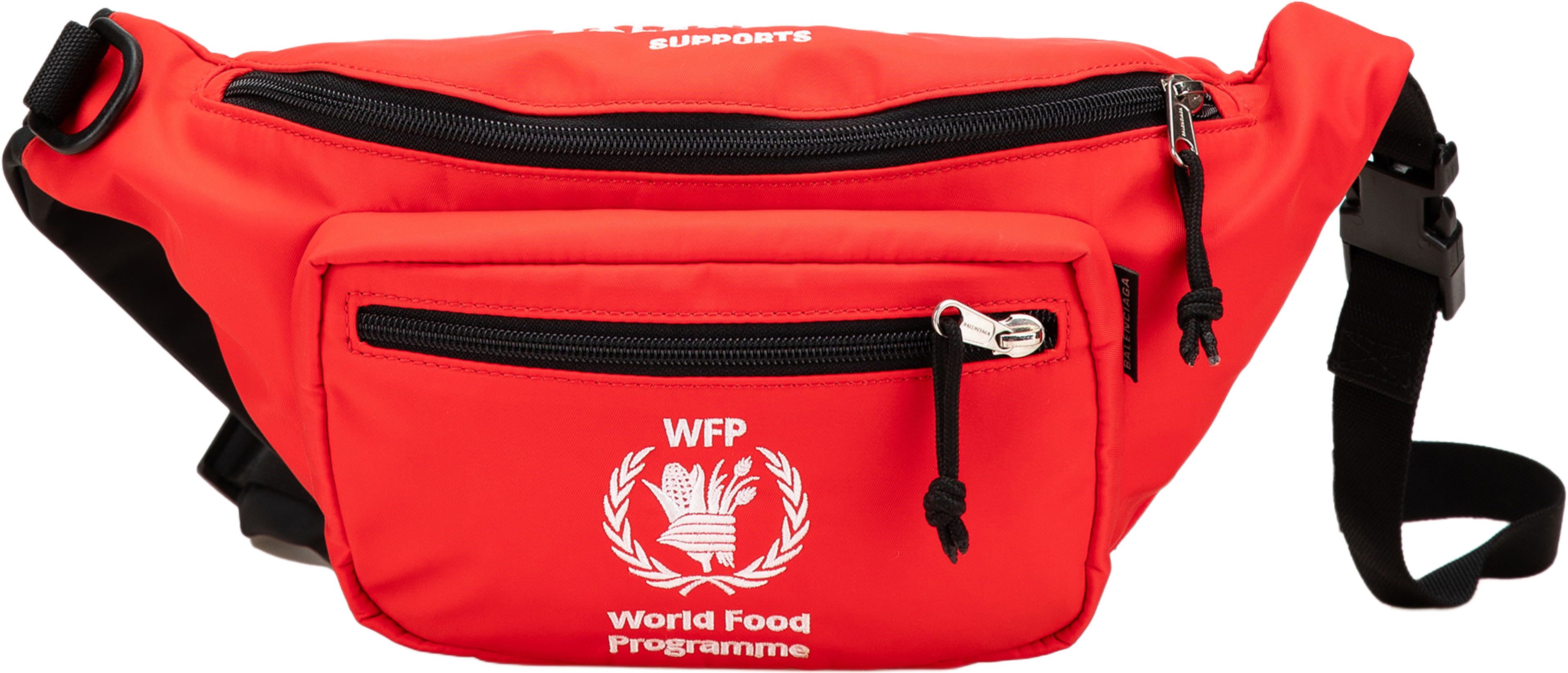 Balenciaga Nylon World Food Programme Belt Bag