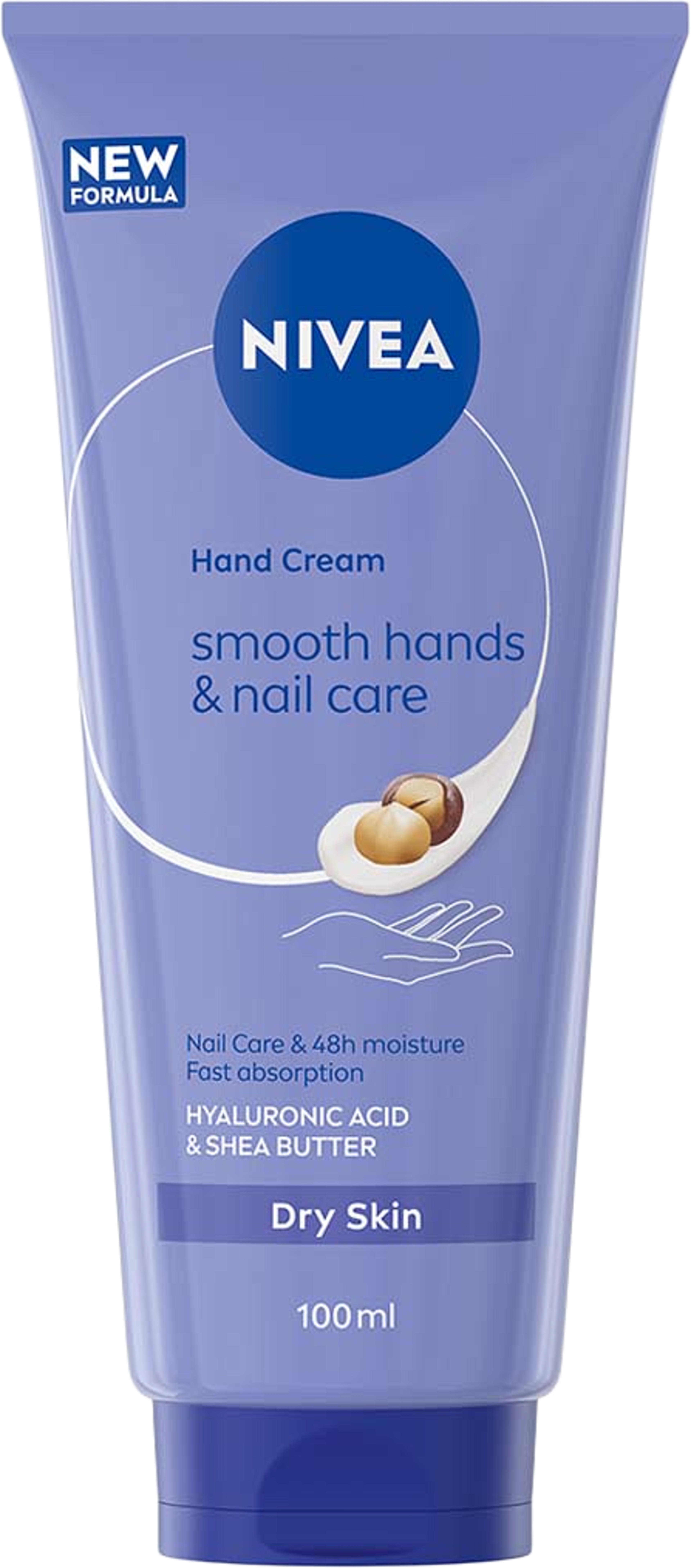 Smooth Hands & Nail Care Hand Cream, från NIVEA. Klicka för att öppna bilden i stort format