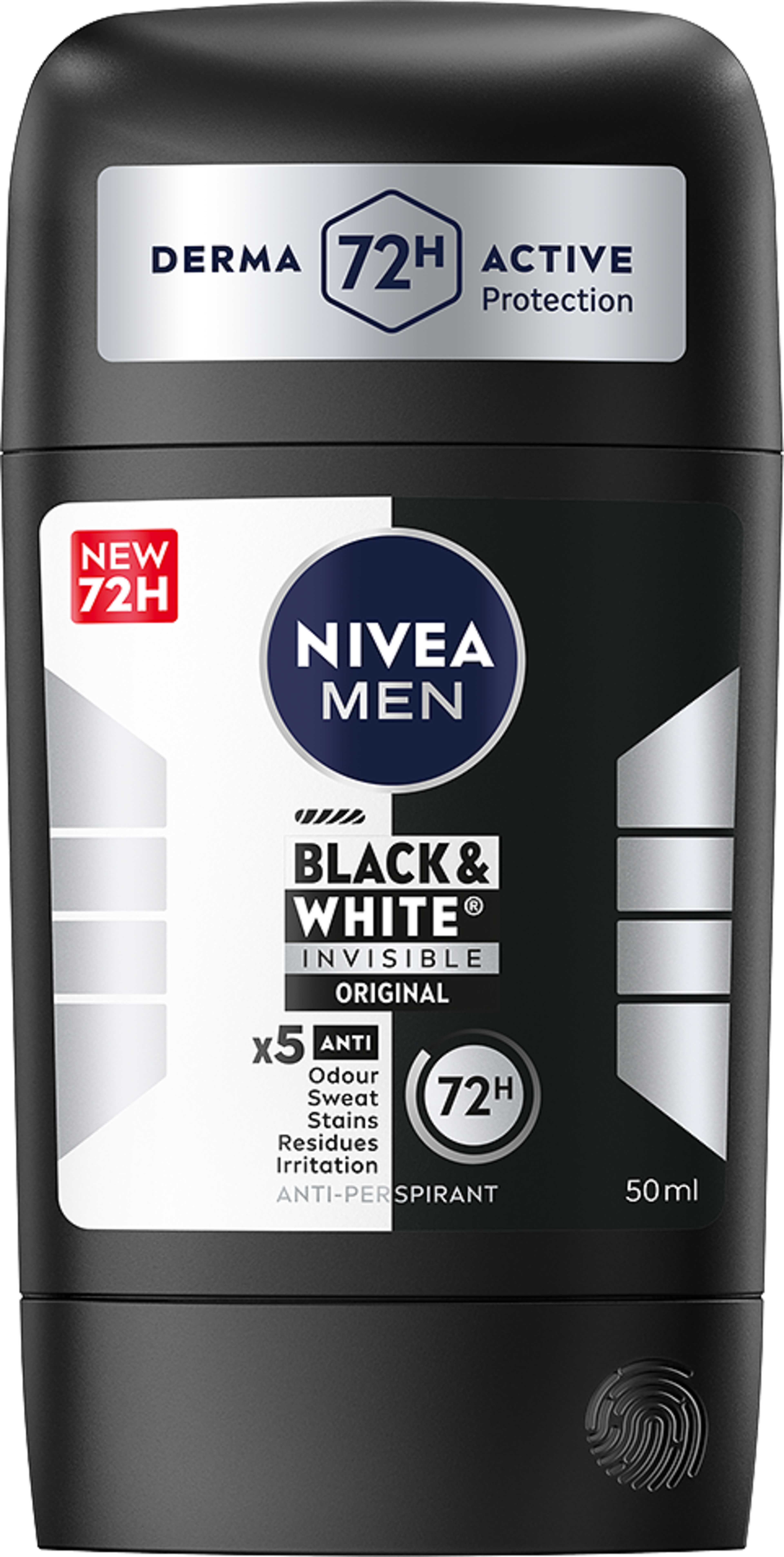 NIVEA Black & White Stick Male 50ml