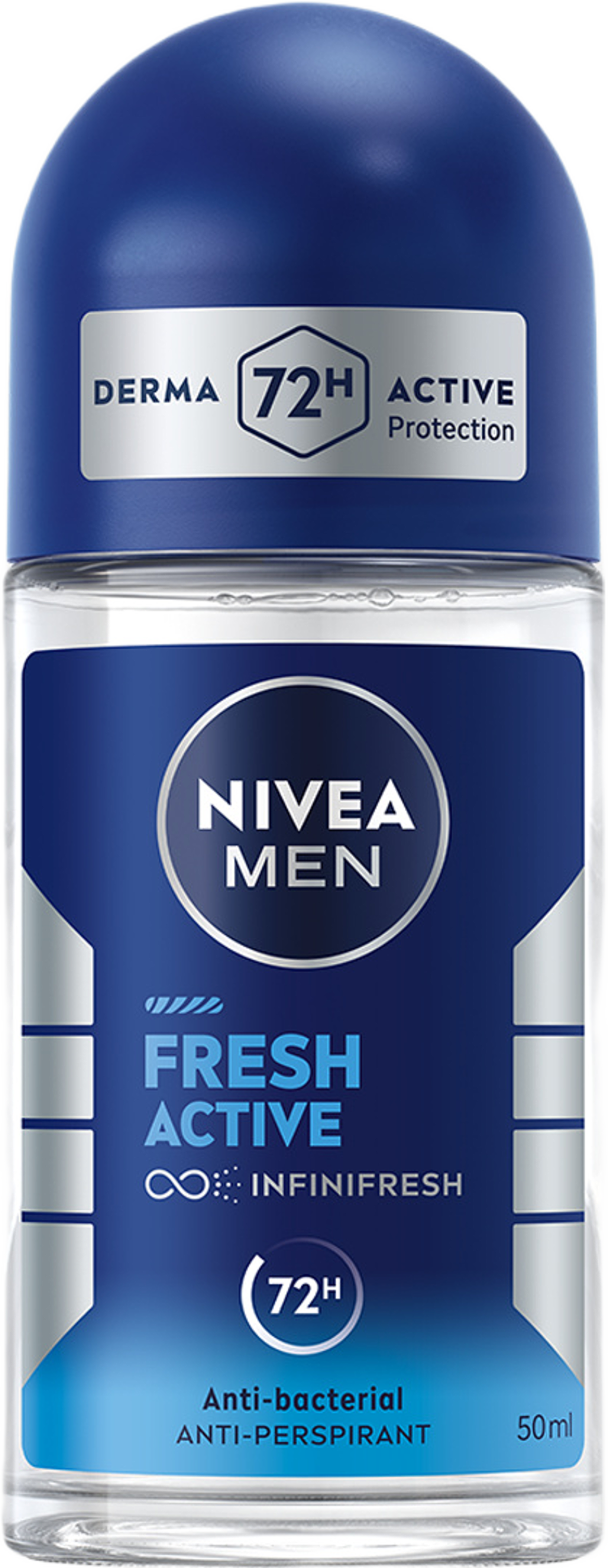 Antiperspirant Deo Fresh Active Roll On 50 ml NIVEA MEN