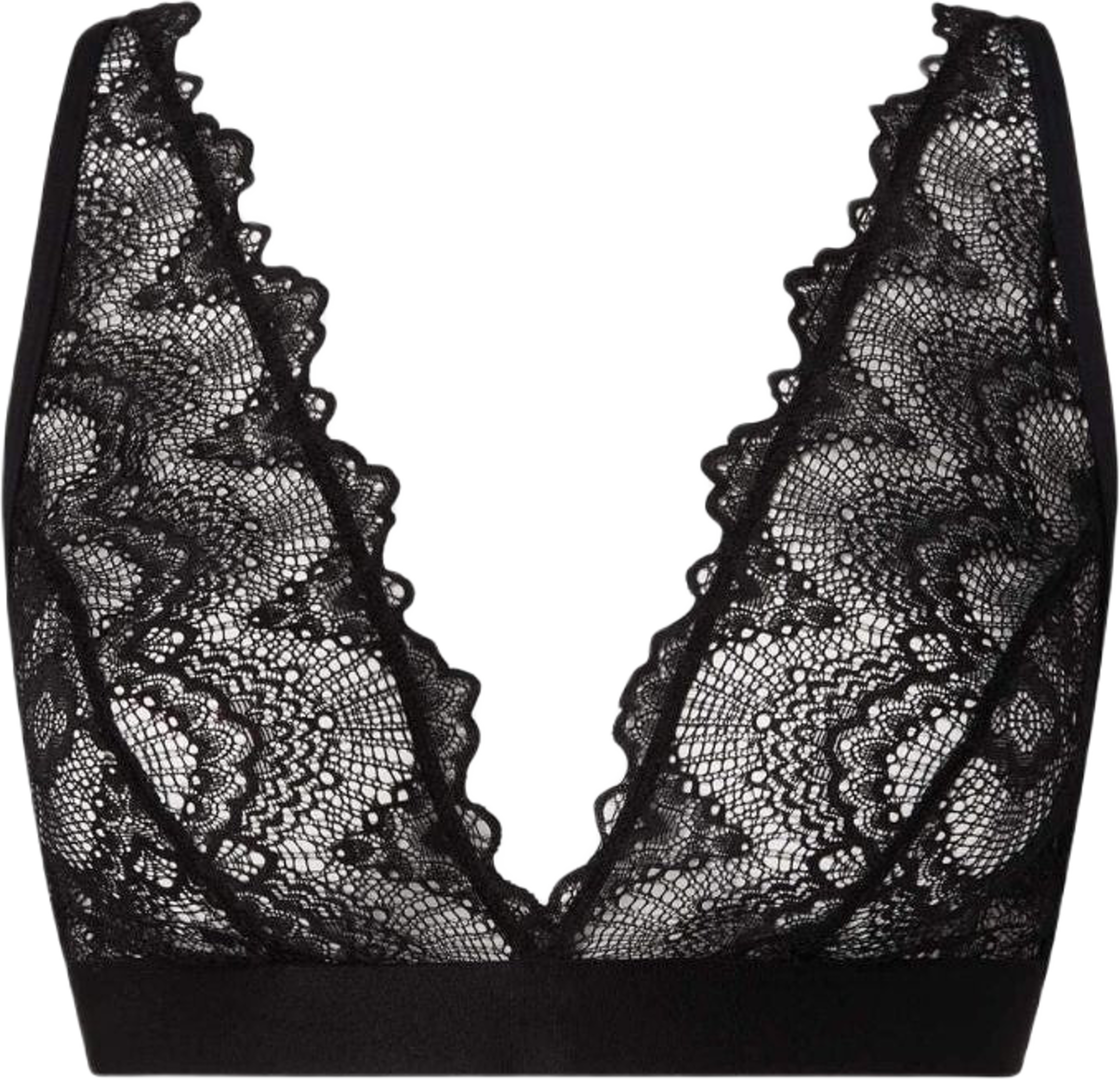 Lace Plunge Bralette