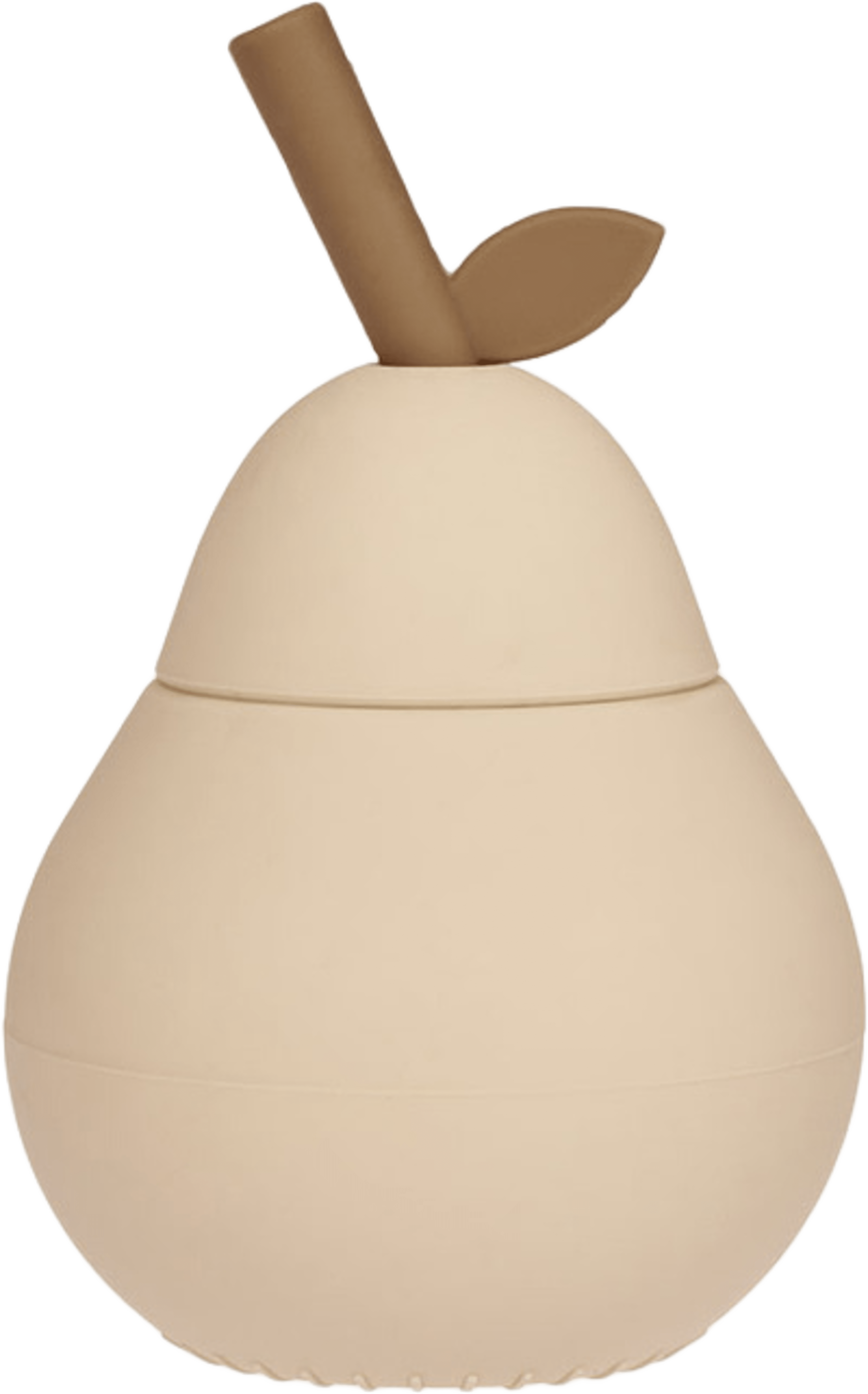 Pear Cup, från OYOY Mini, i färgen vanilla. Klicka för att öppna bilden i stort format