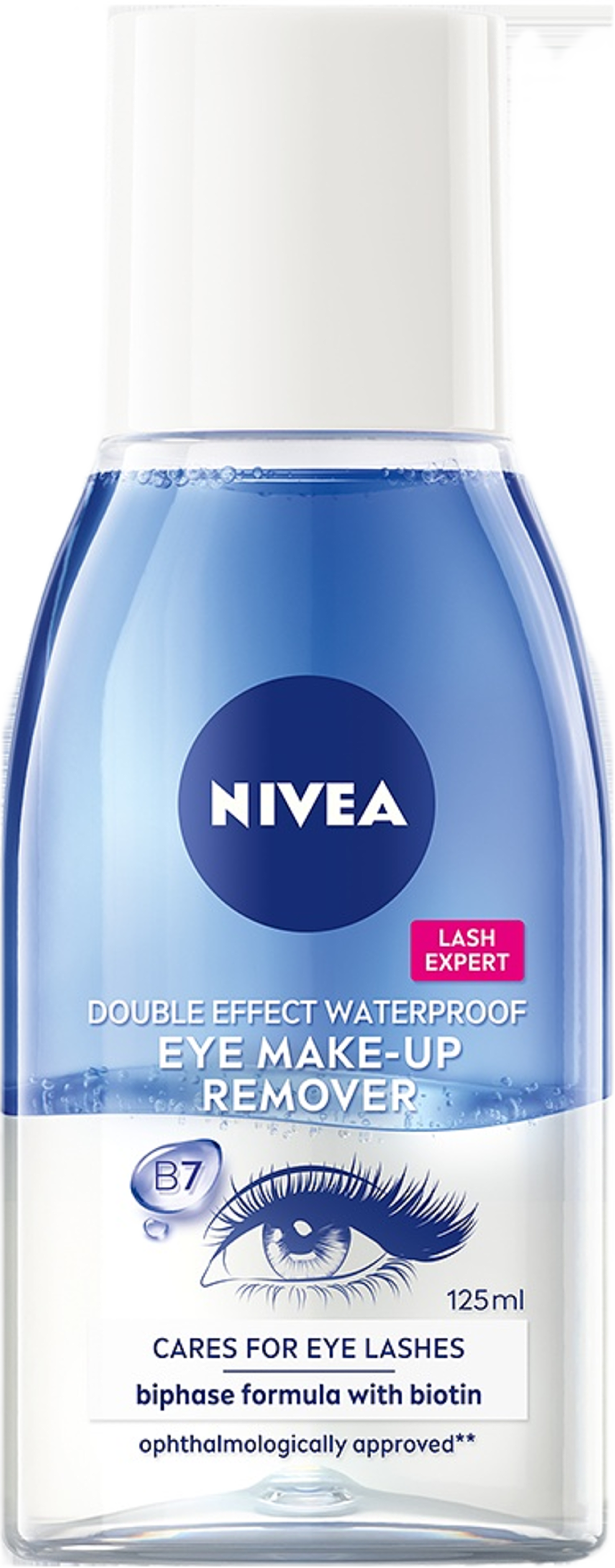 Sminkborttagning Ögon Double Effect Eye Make-up Remover 125 ml NIVEA