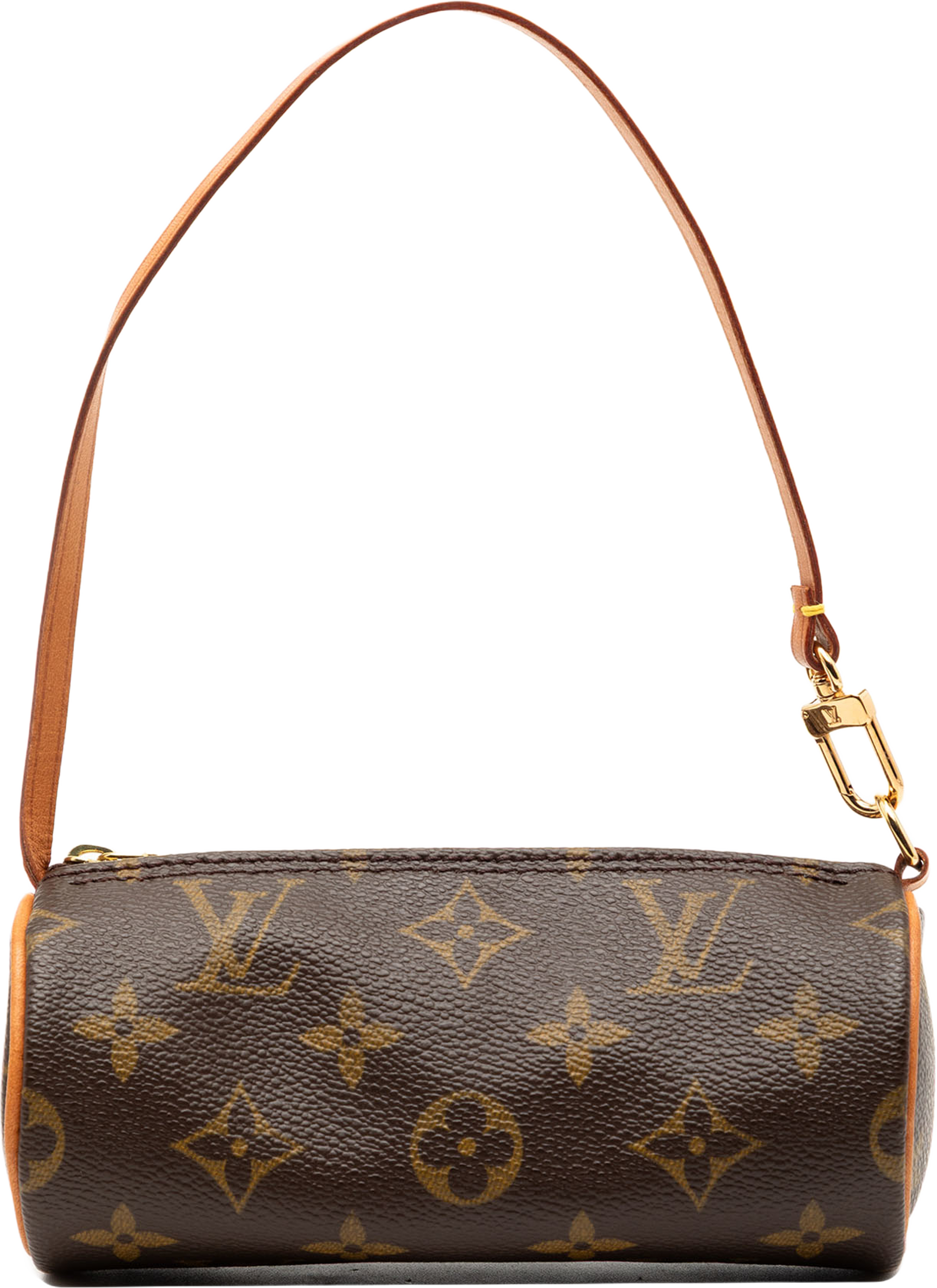 Louis Vuitton Monogram Papillon Pochette, från Luxclusif, i färgen brown. Klicka för att öppna bilden i stort format