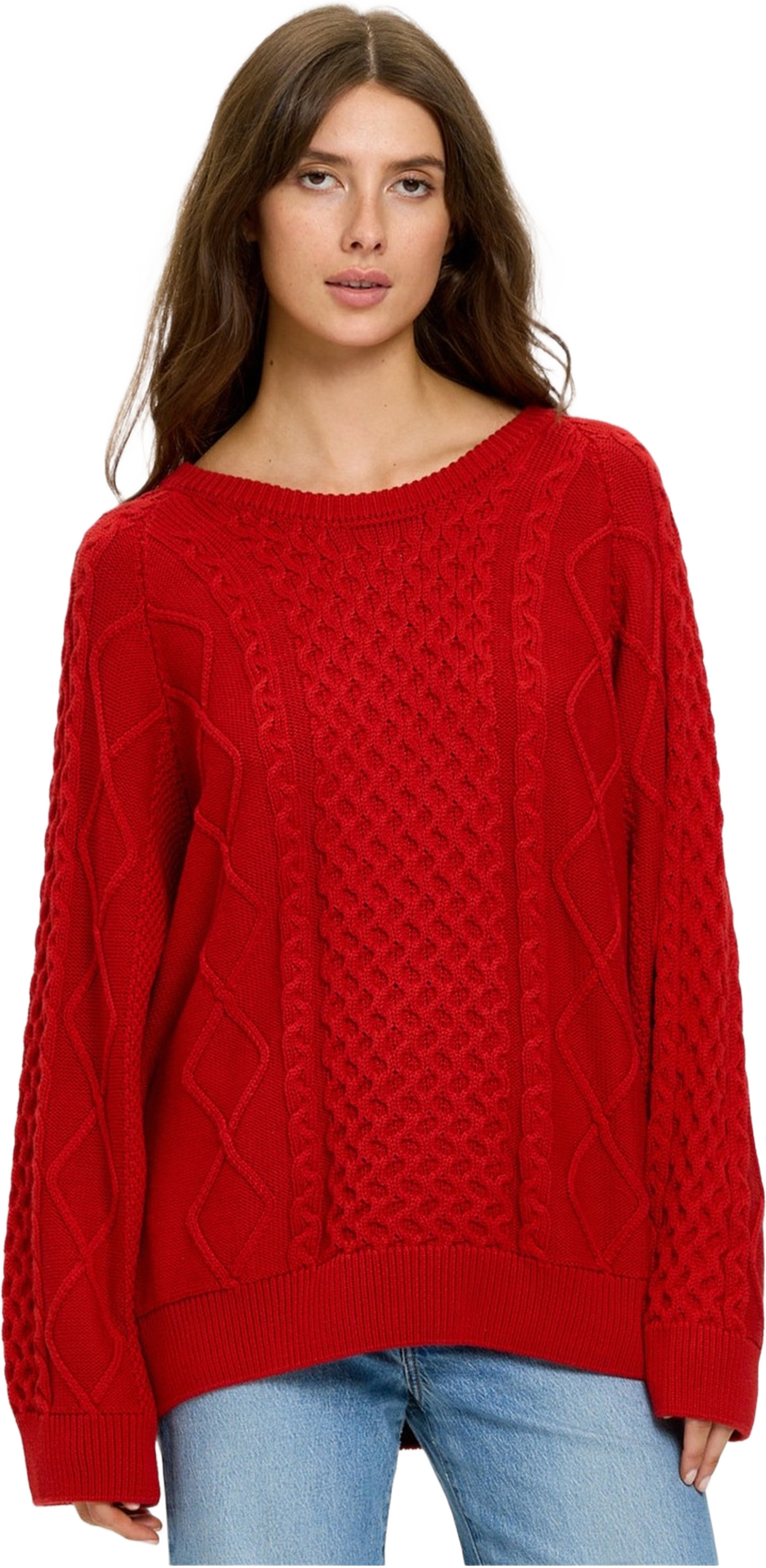 Fender Stickad Tröja Röd, från emmamalena, i färgen röd. Klicka för att öppna bilden i stort format