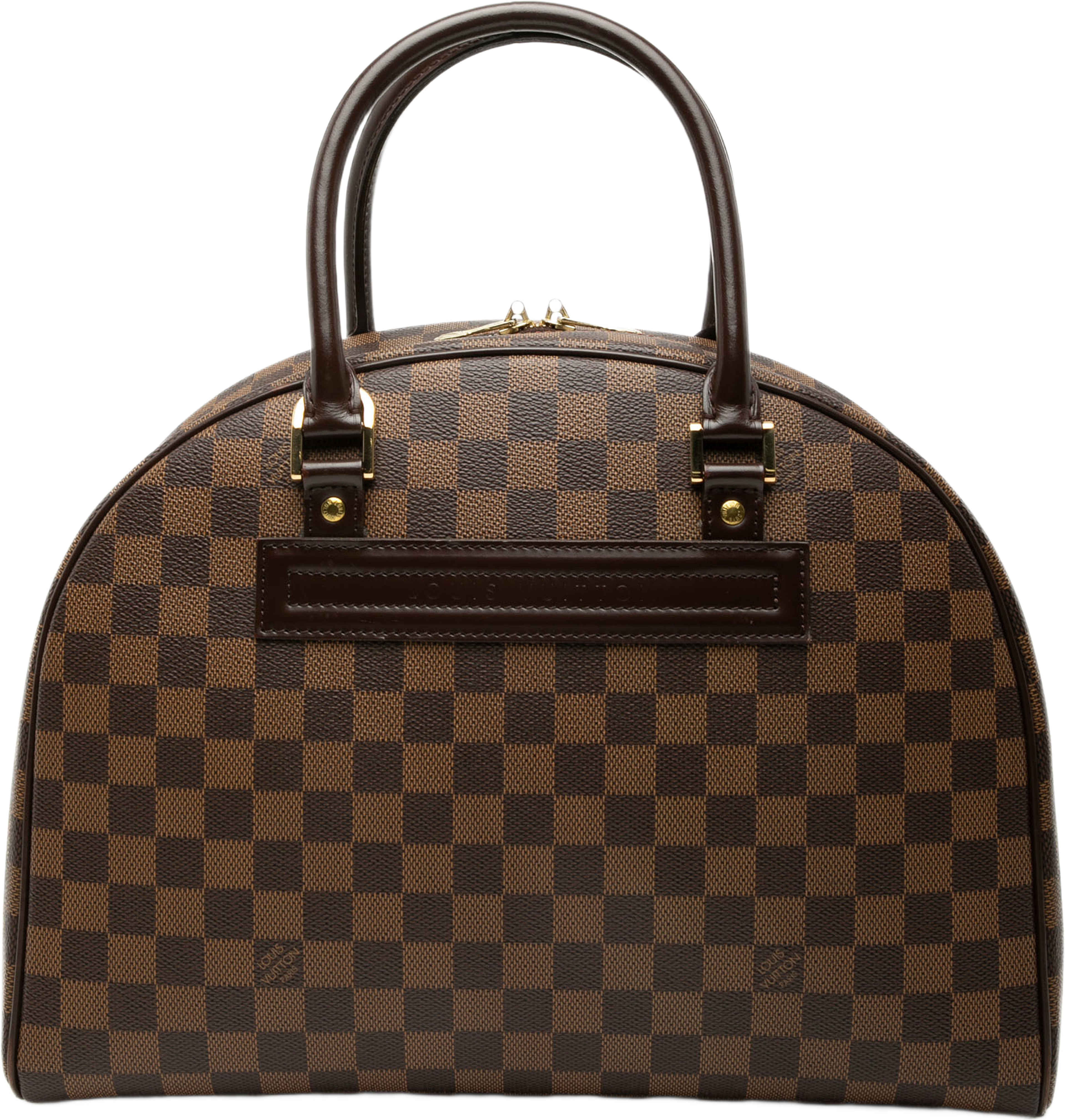 Louis Vuitton Damier Ebene Nolita, från Luxclusif, i färgen brown. Klicka för att öppna bilden i stort format