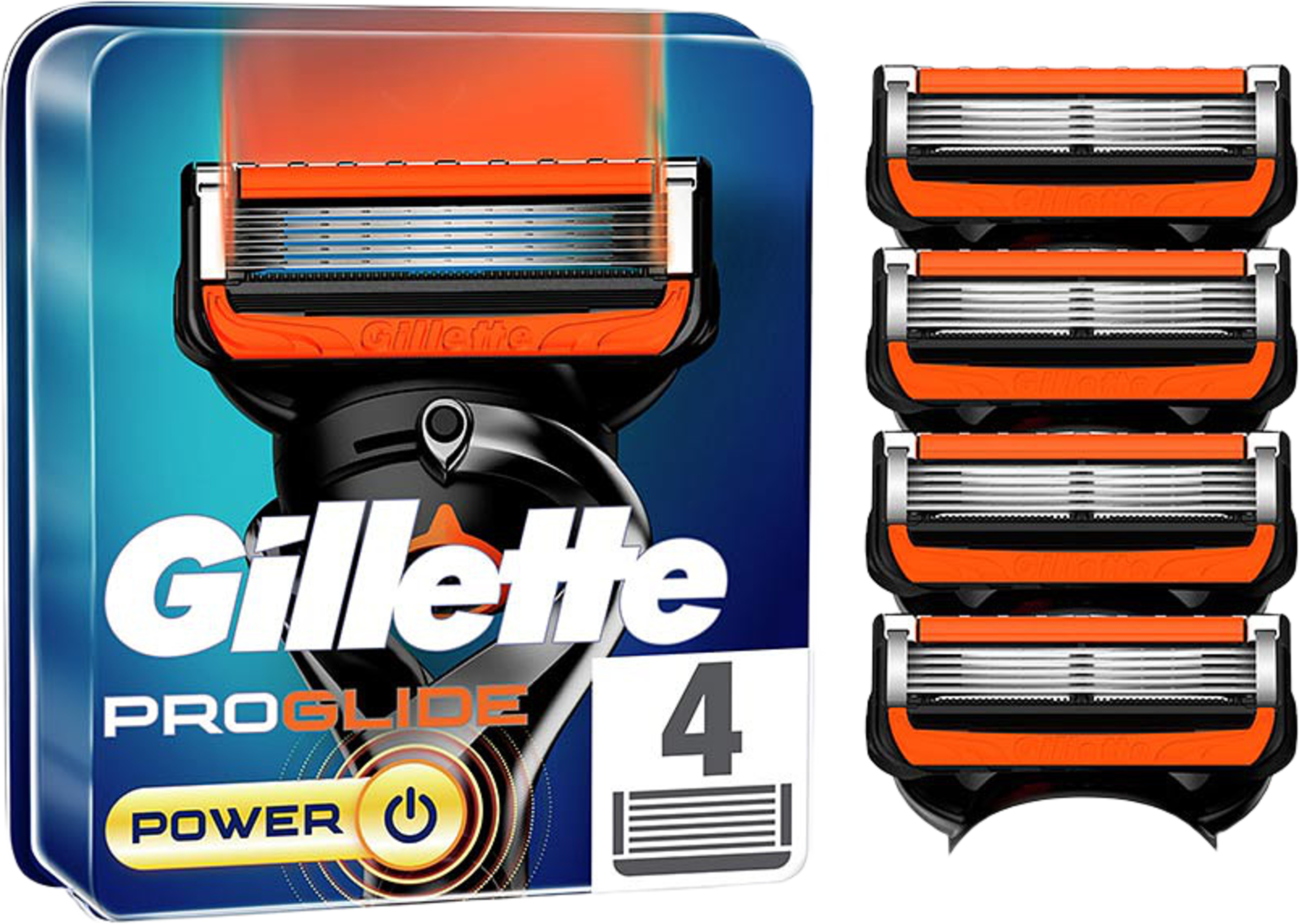 Proglide Power Rakblad, 4st