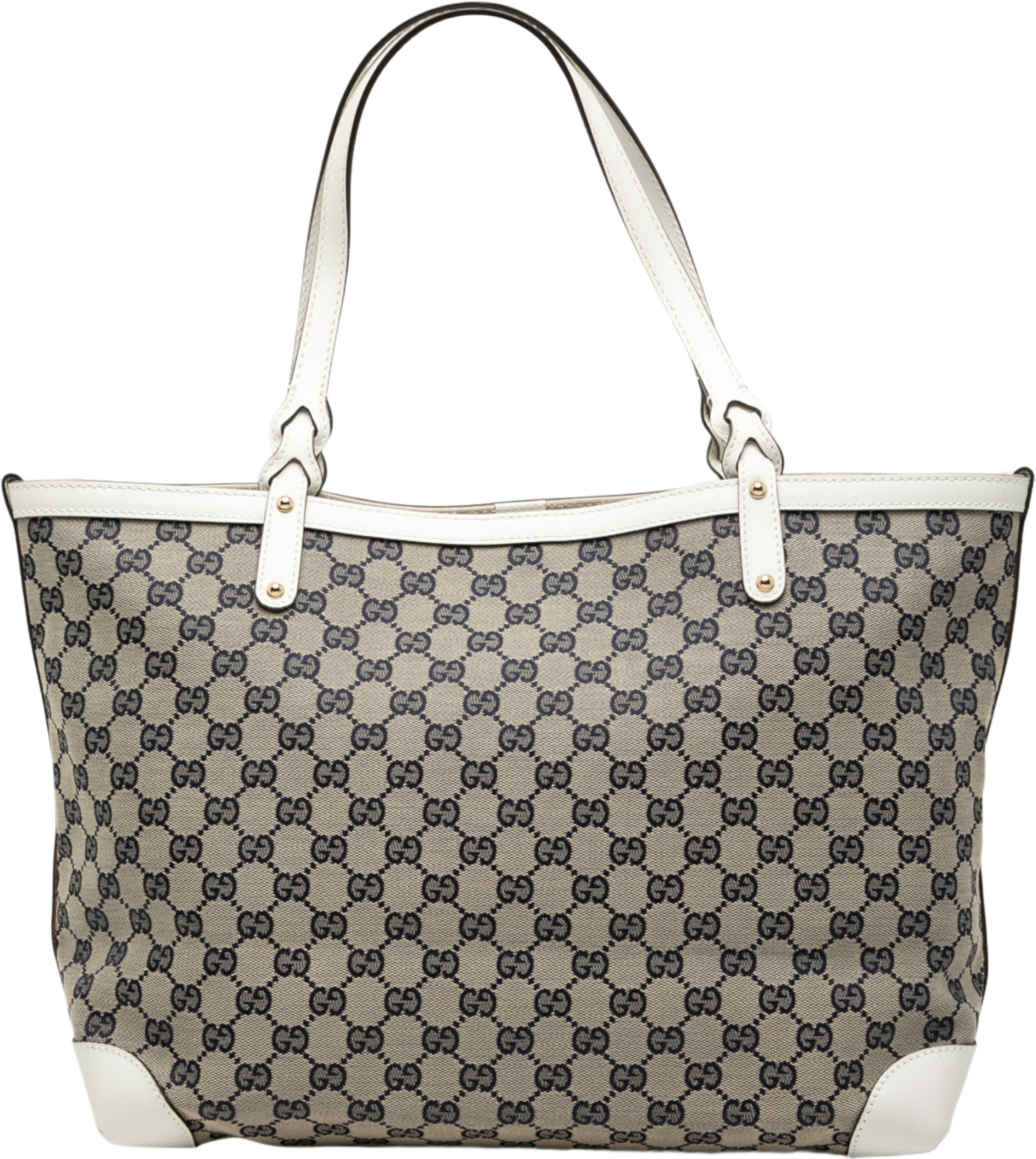 Gucci Medium Gg Canvas Craft Tote, från Luxclusif, i färgen beige. Klicka för att öppna bilden i stort format
