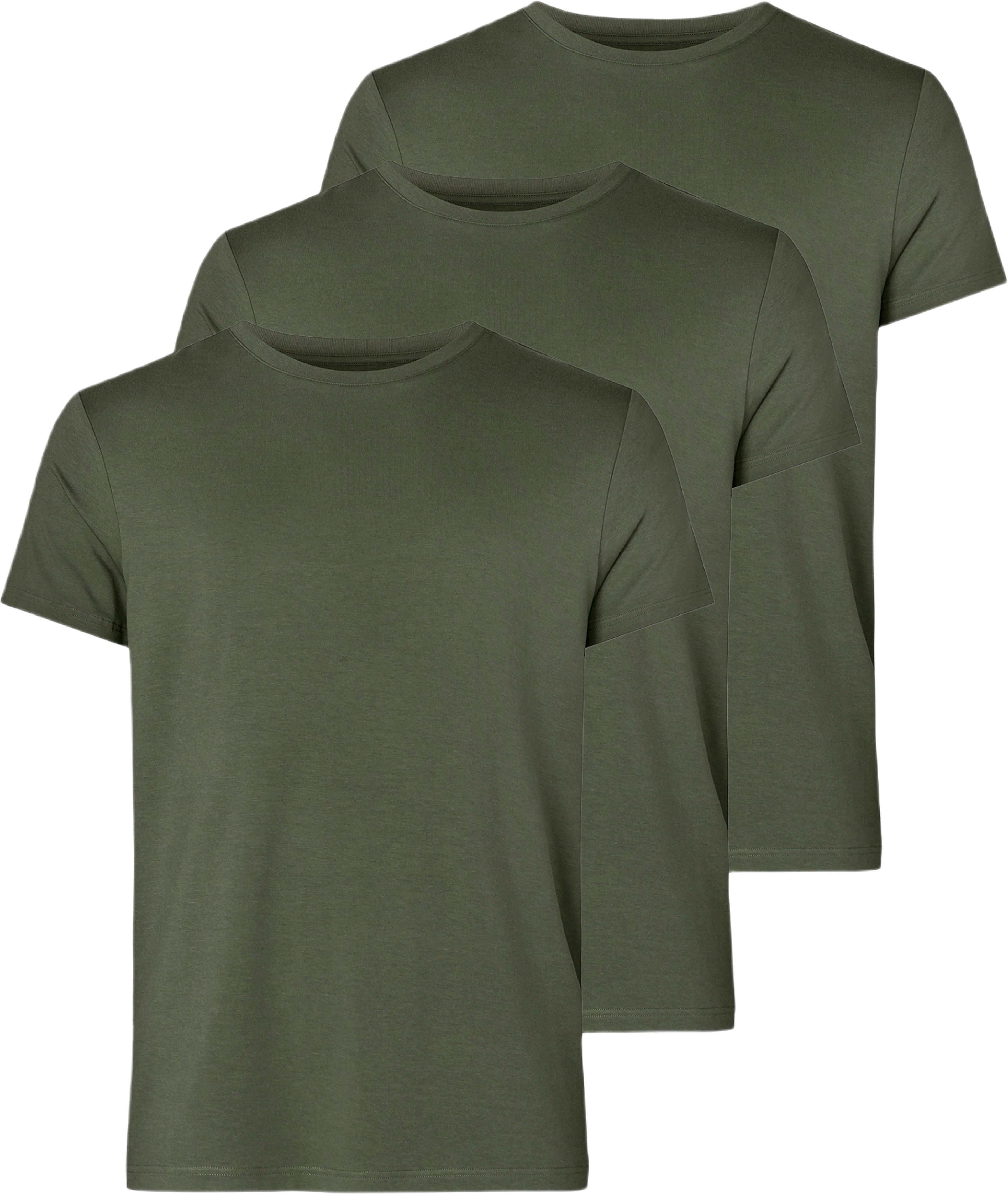 3-pack Bambu, T-shirt O-neck, Navy
