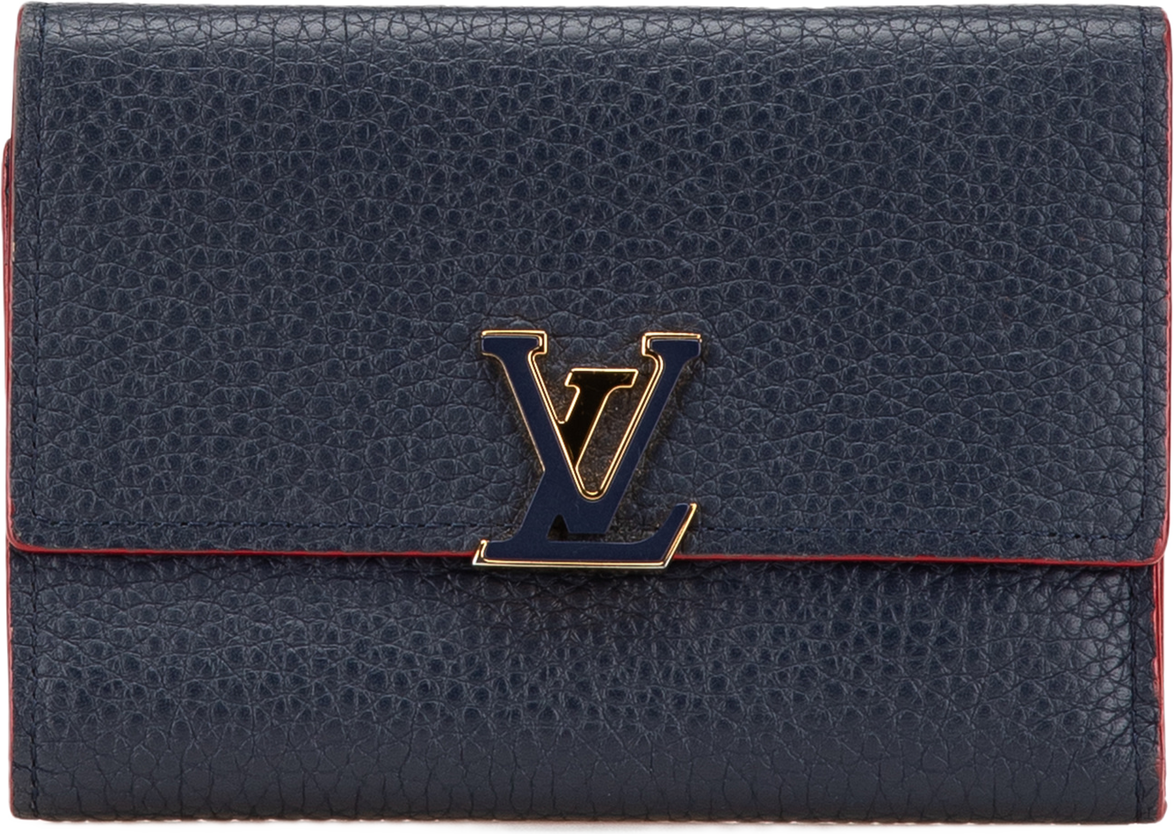 Louis Vuitton Taurillon Capucines Compact Wallet