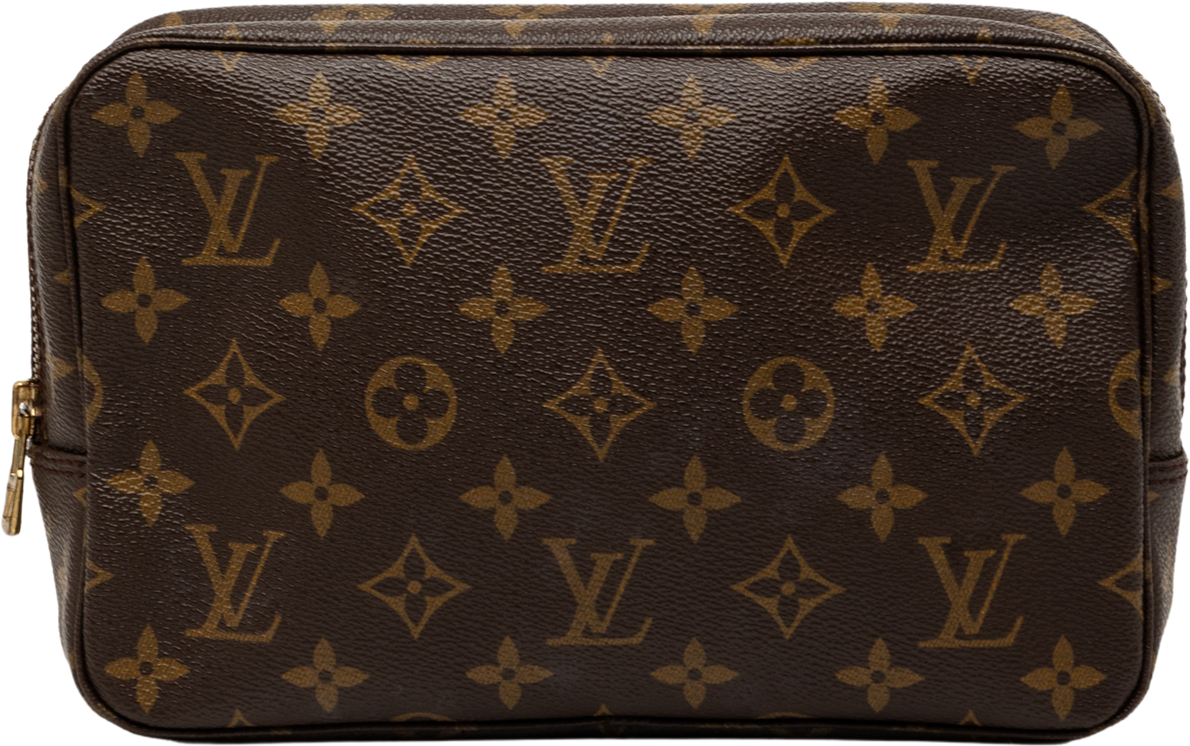 Louis Vuitton Monogram Trousse Toilette 23, från Luxclusif, i färgen brown. Klicka för att öppna bilden i stort format
