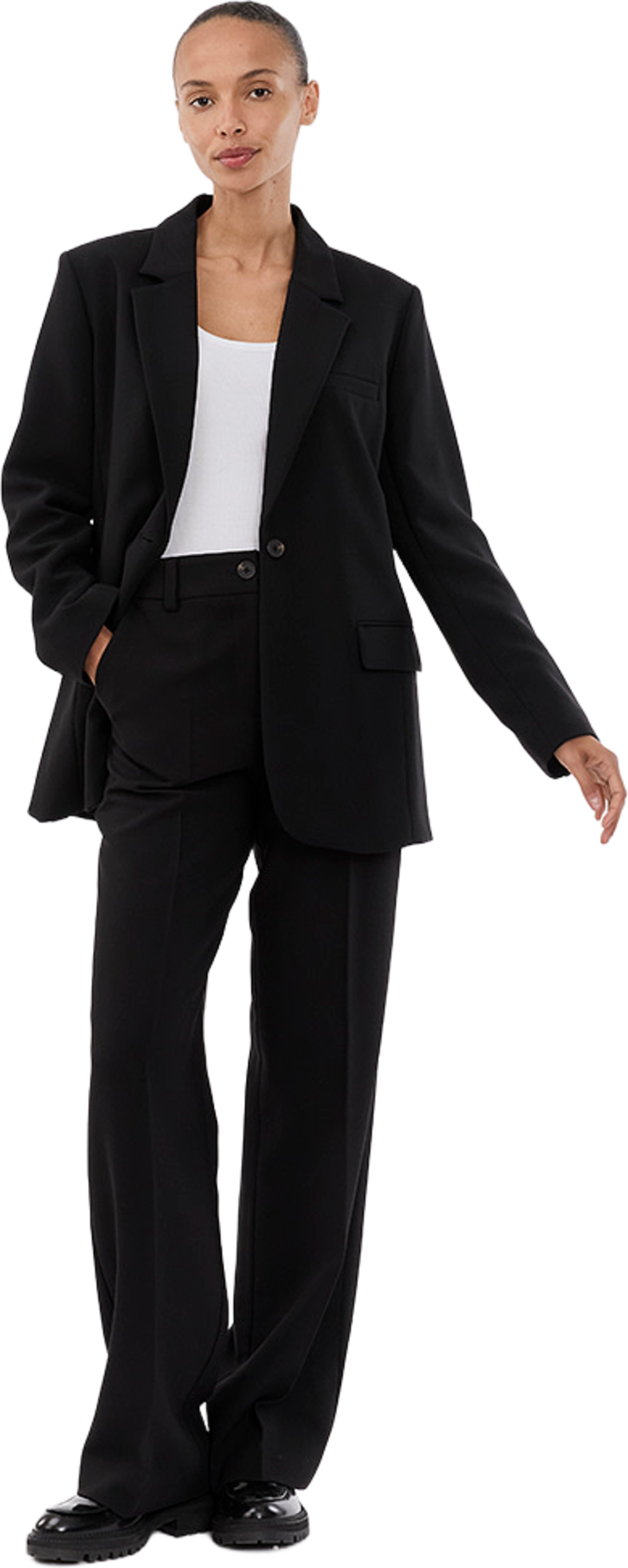 Gale Pants, från Modström, i färgen black. Klicka för att öppna bilden i stort format