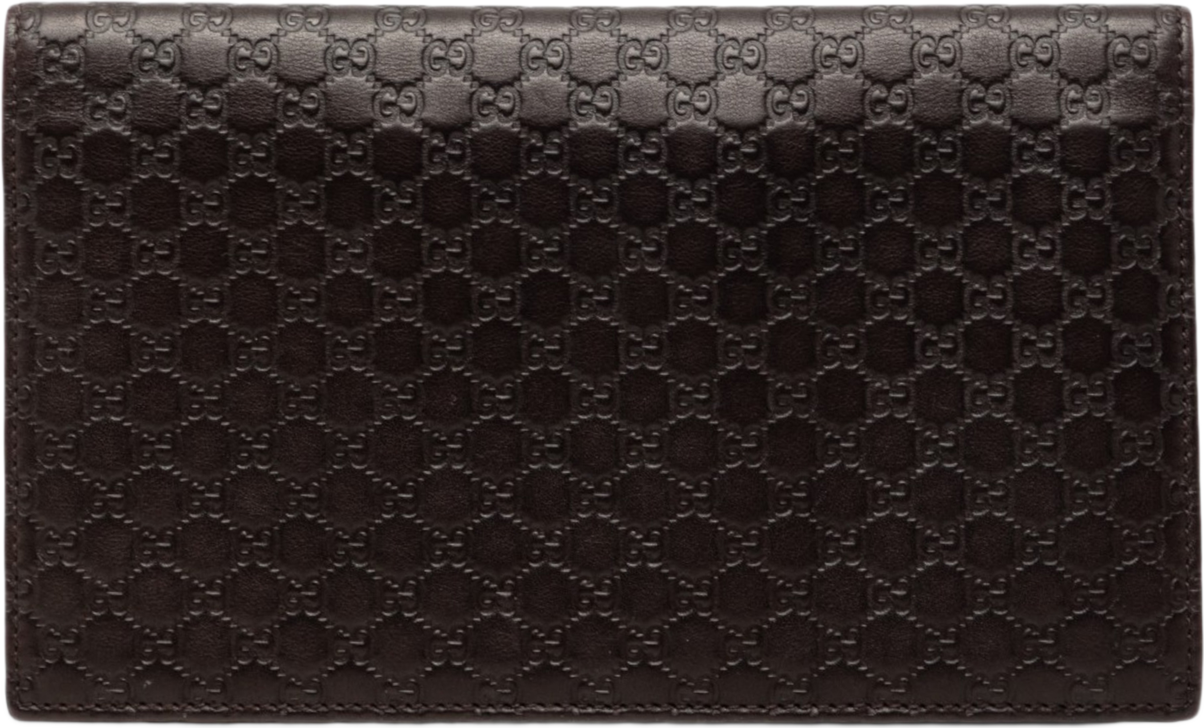 Gucci Microguccissima Bifold Wallet, från Luxclusif, i färgen brun. Klicka för att öppna bilden i stort format