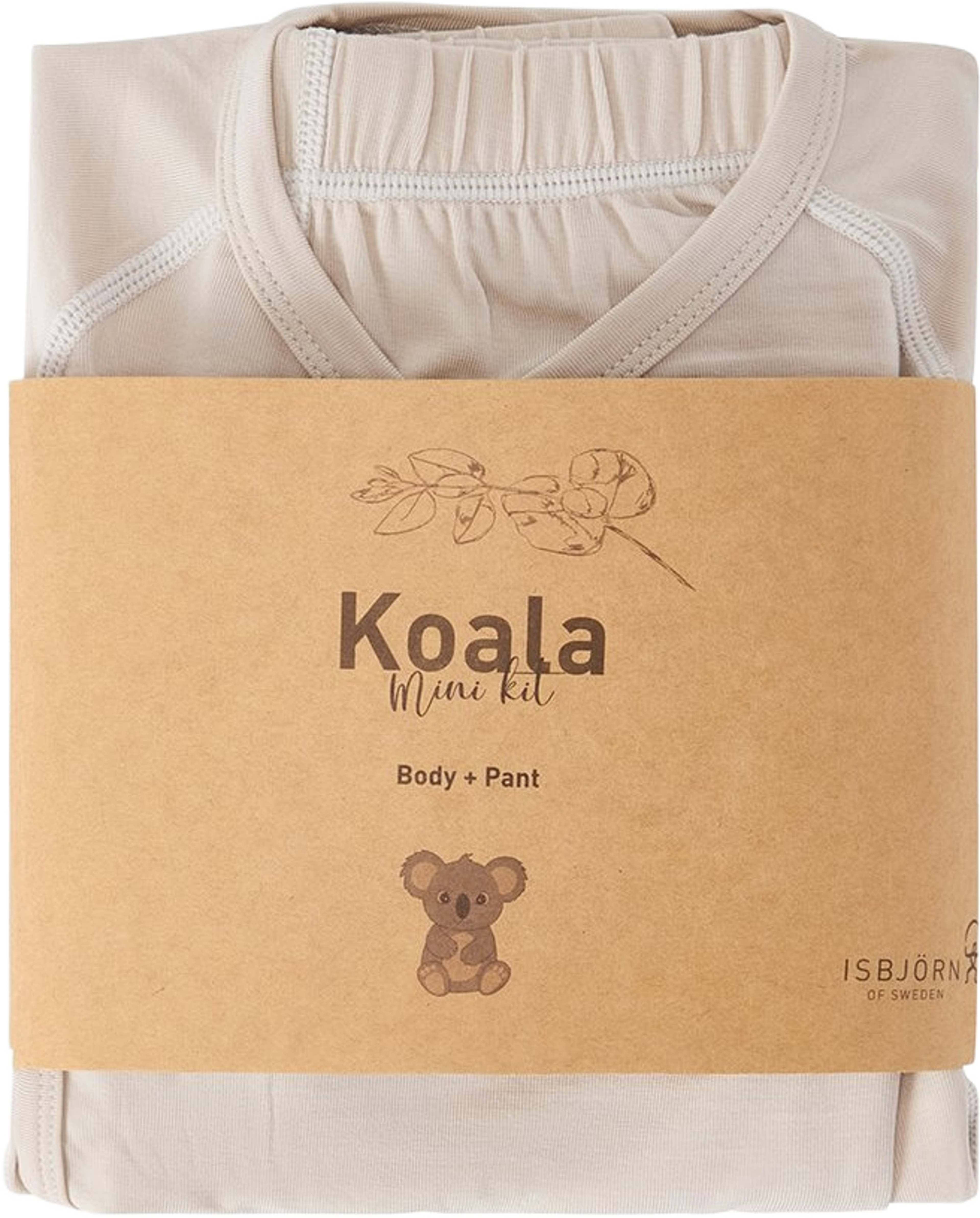 Isbjörn Koala Mini Kit, från ISBJÖRN of Sweden, i färgen cream. Klicka för att öppna bilden i stort format