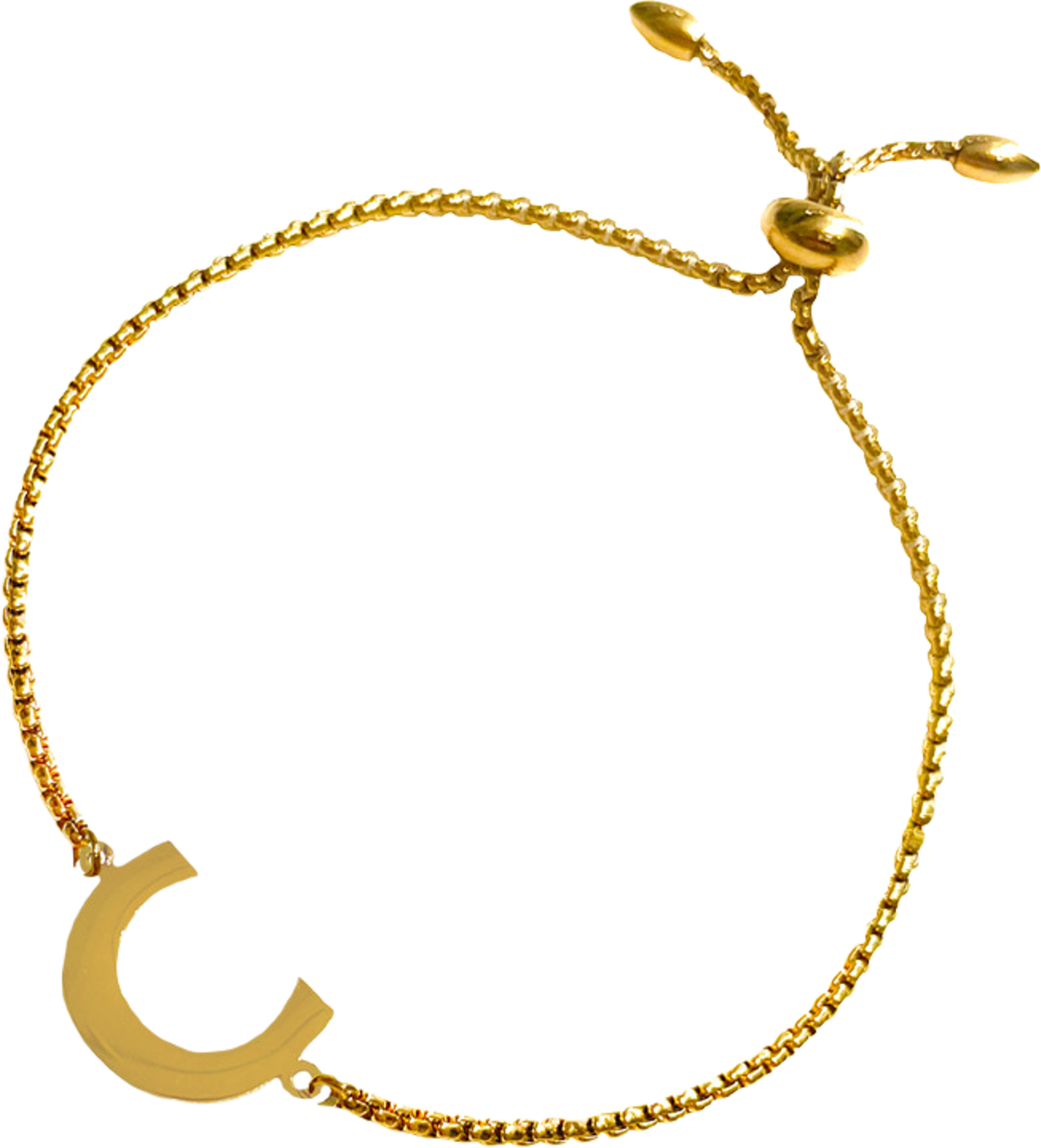 New Identity Bracelet D Gold