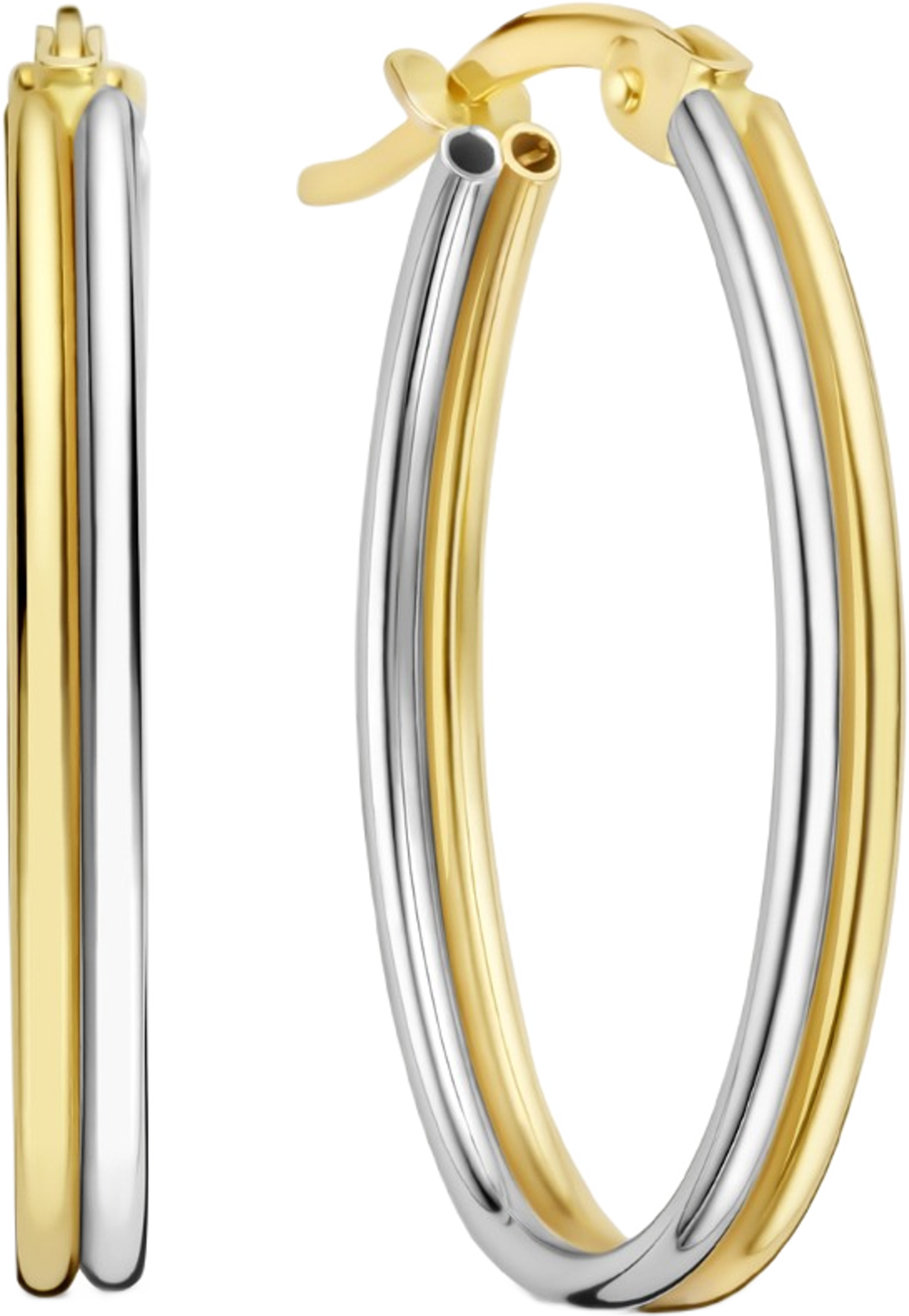 Rivoli 14 Karat Guld Creoler