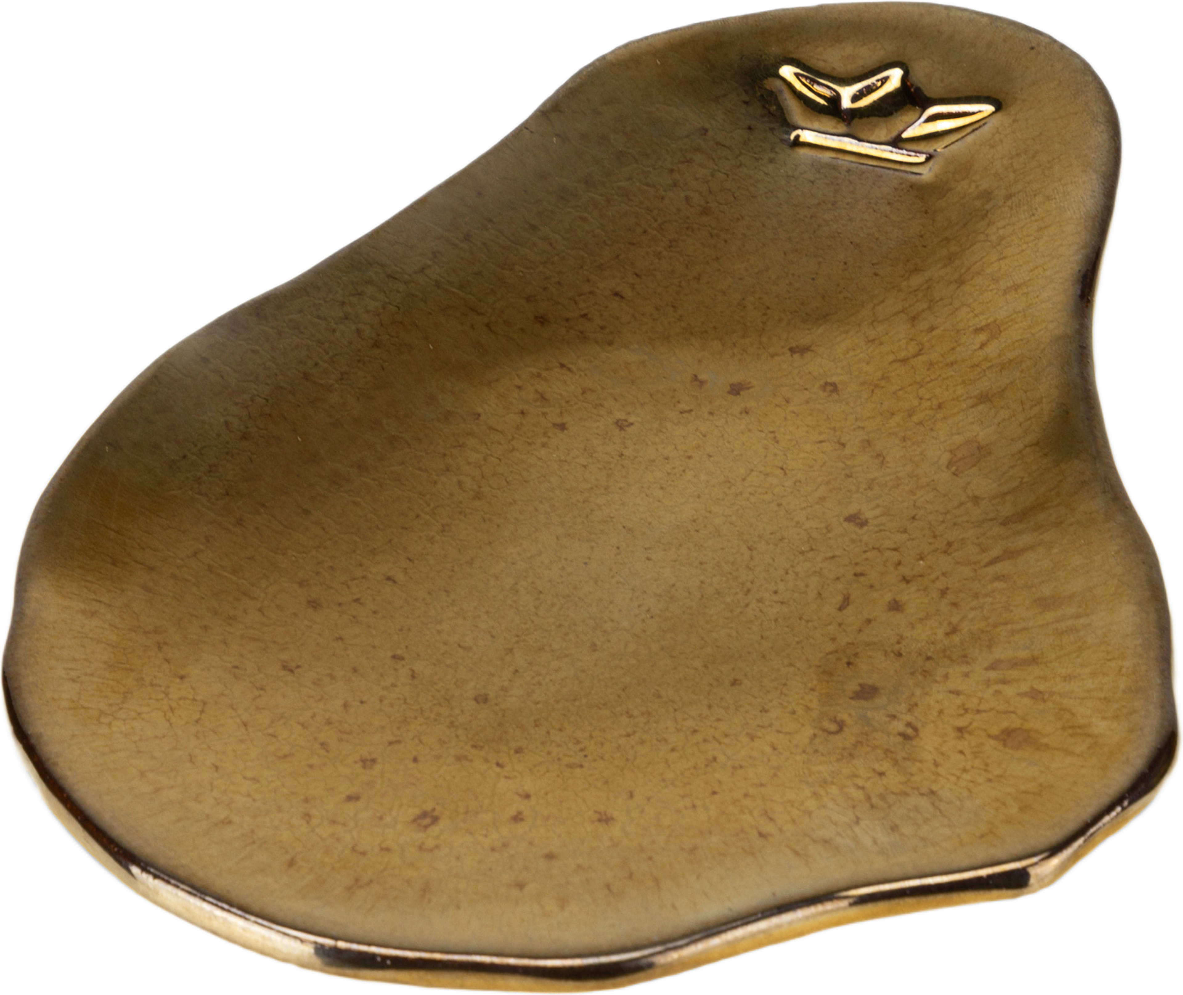 Serveringsfat Platinum 20x15cm, från Dutchdeluxes, i färgen gold. Klicka för att öppna bilden i stort format