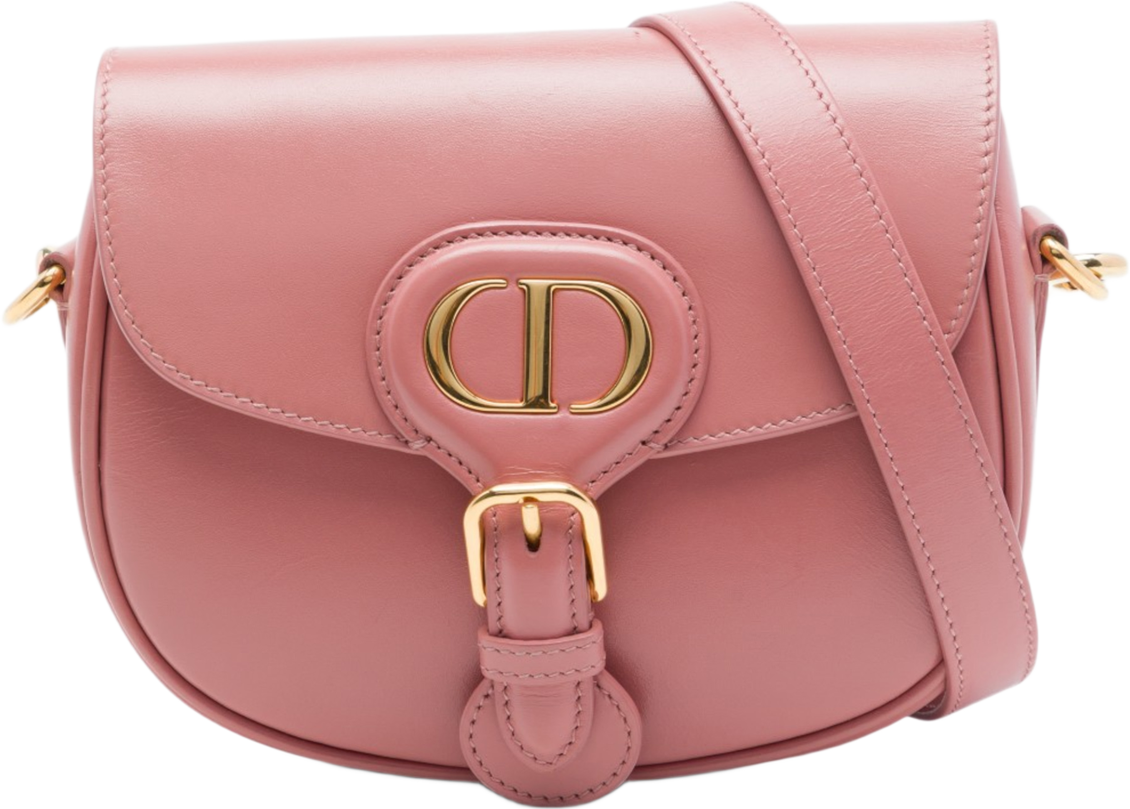 Dior Small Leather Bobby Crossbody, från Luxclusif, i färgen rosa. Klicka för att öppna bilden i stort format