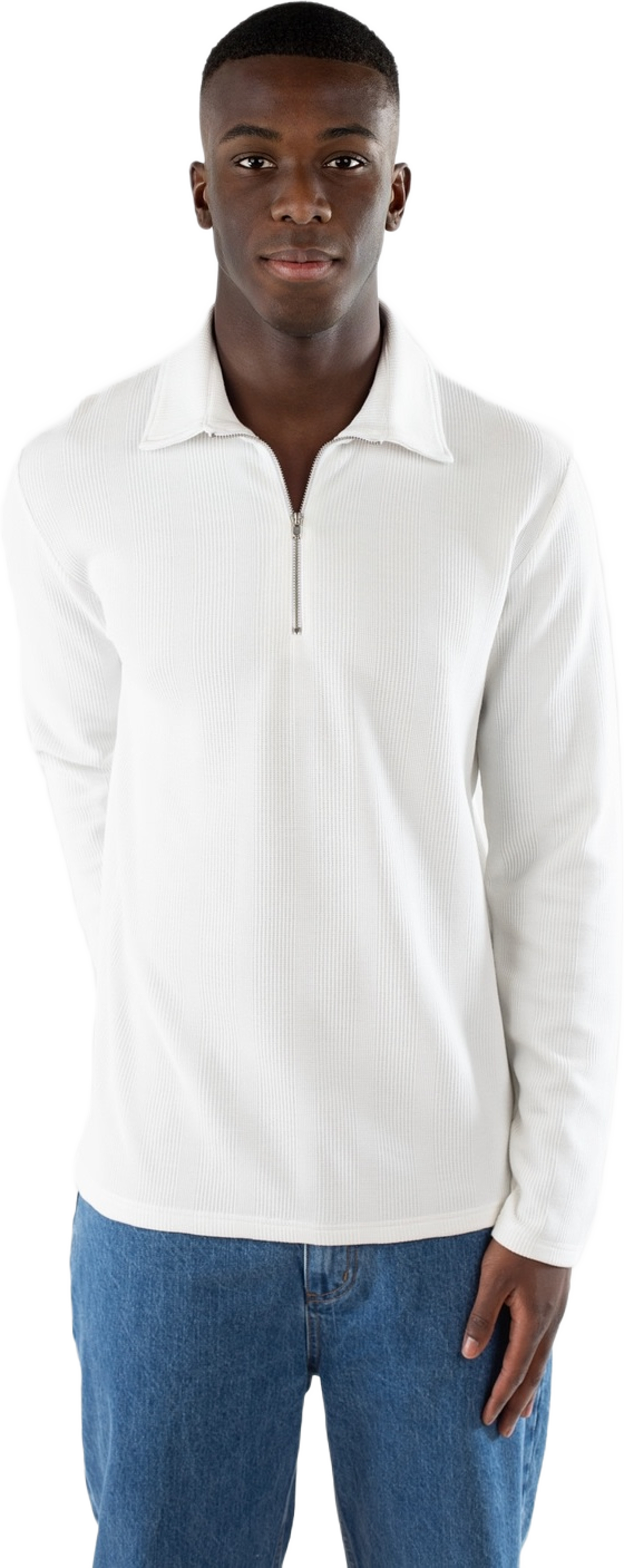 Yet Structure Half Zip Shirt