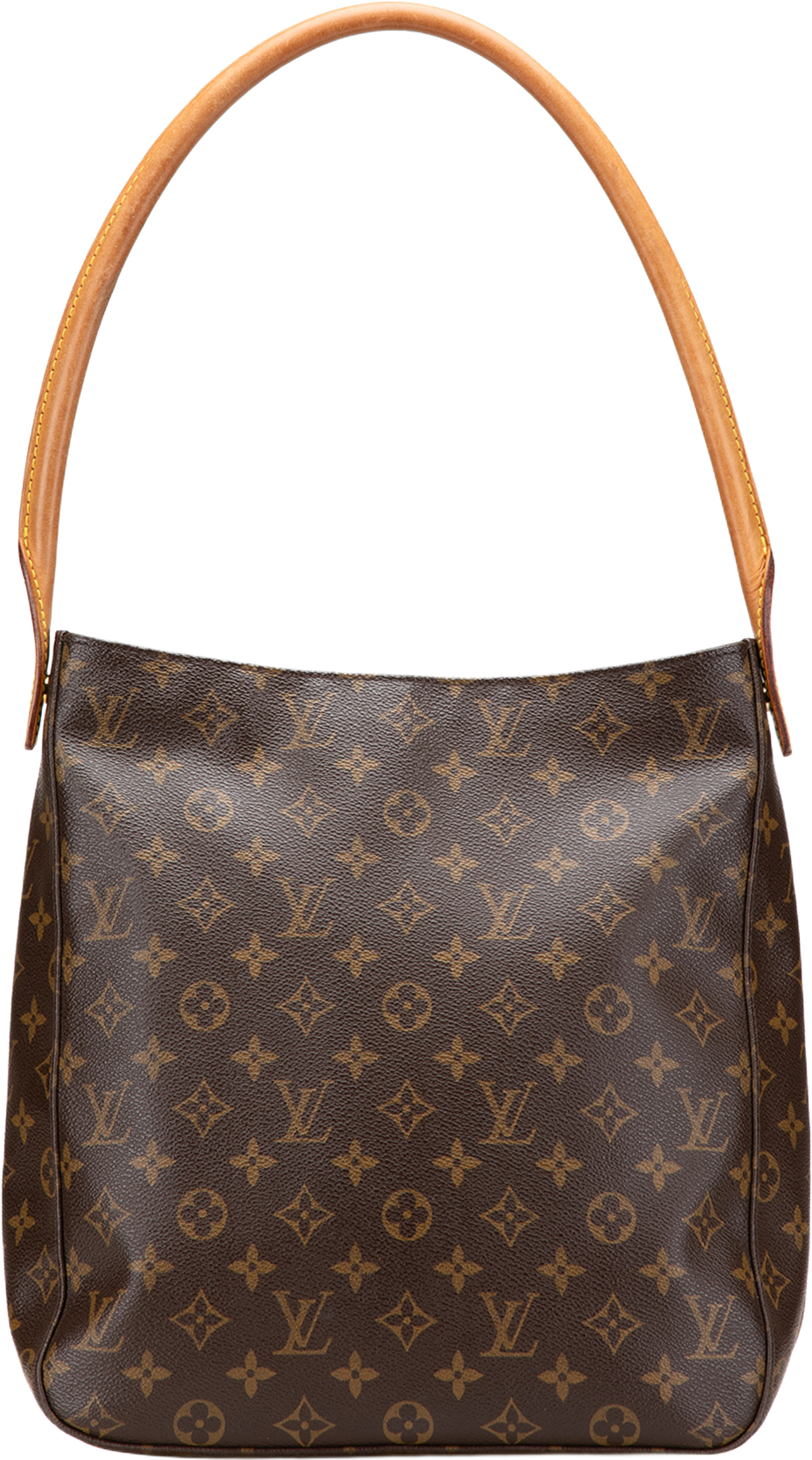Louis Vuitton Monogram Looping Gm, från Luxclusif, i färgen brown. Klicka för att öppna bilden i stort format
