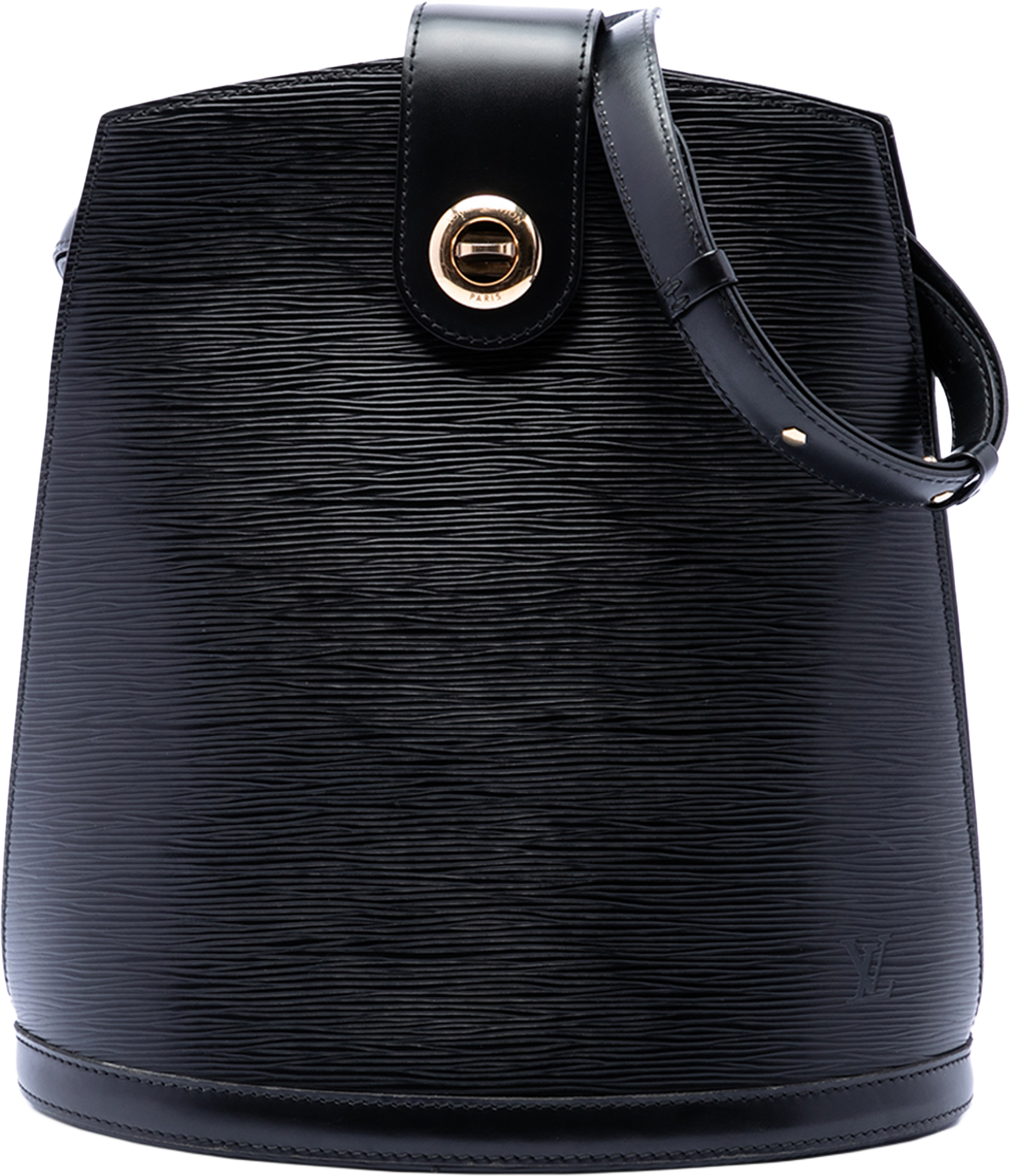 Louis Vuitton Epi Cluny, från Luxclusif, i färgen black. Klicka för att öppna bilden i stort format