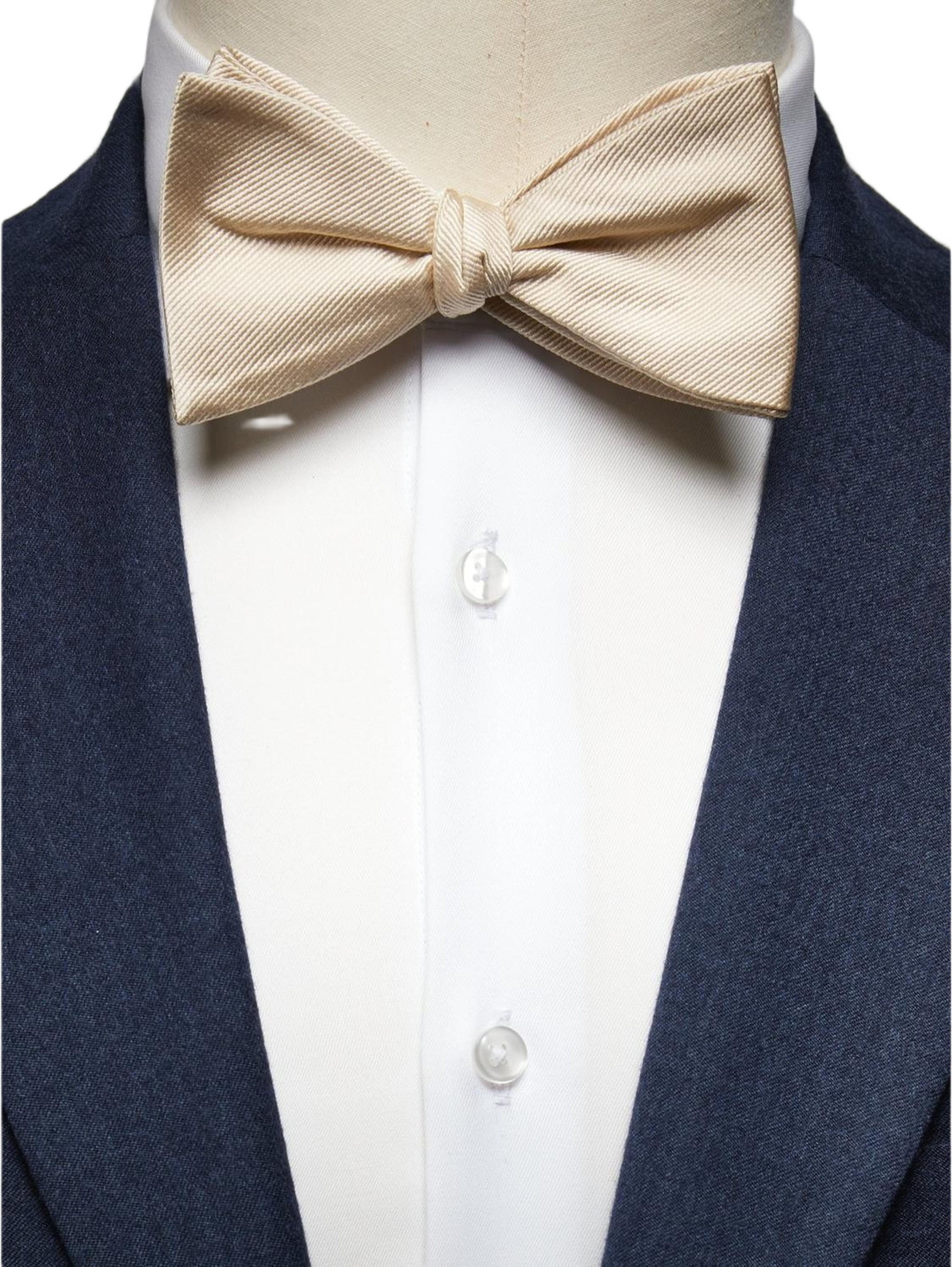 Bow Tie Plain Self Tied