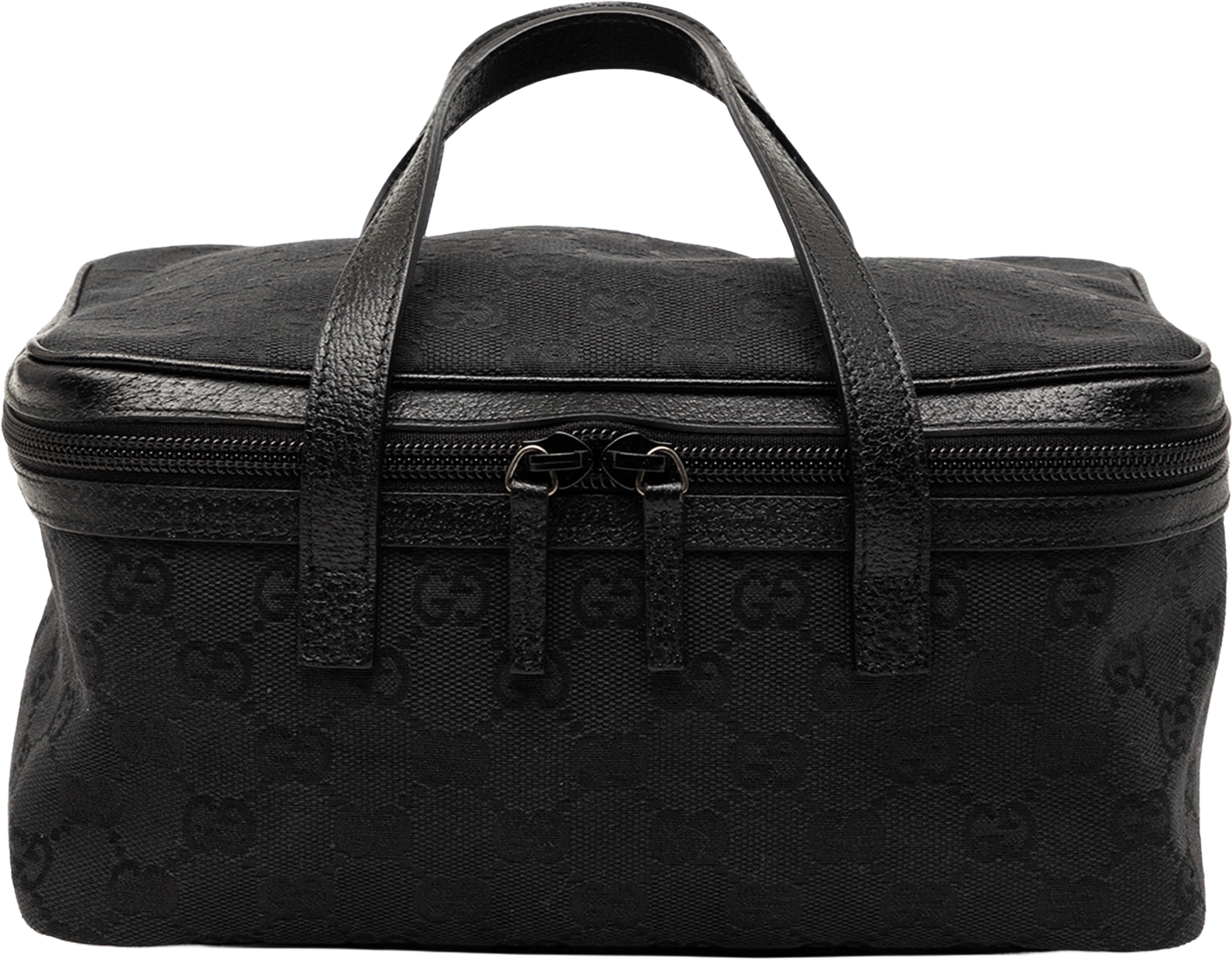 Gucci Gg Canvas Vanity Bag, från Luxclusif, i färgen black. Klicka för att öppna bilden i stort format
