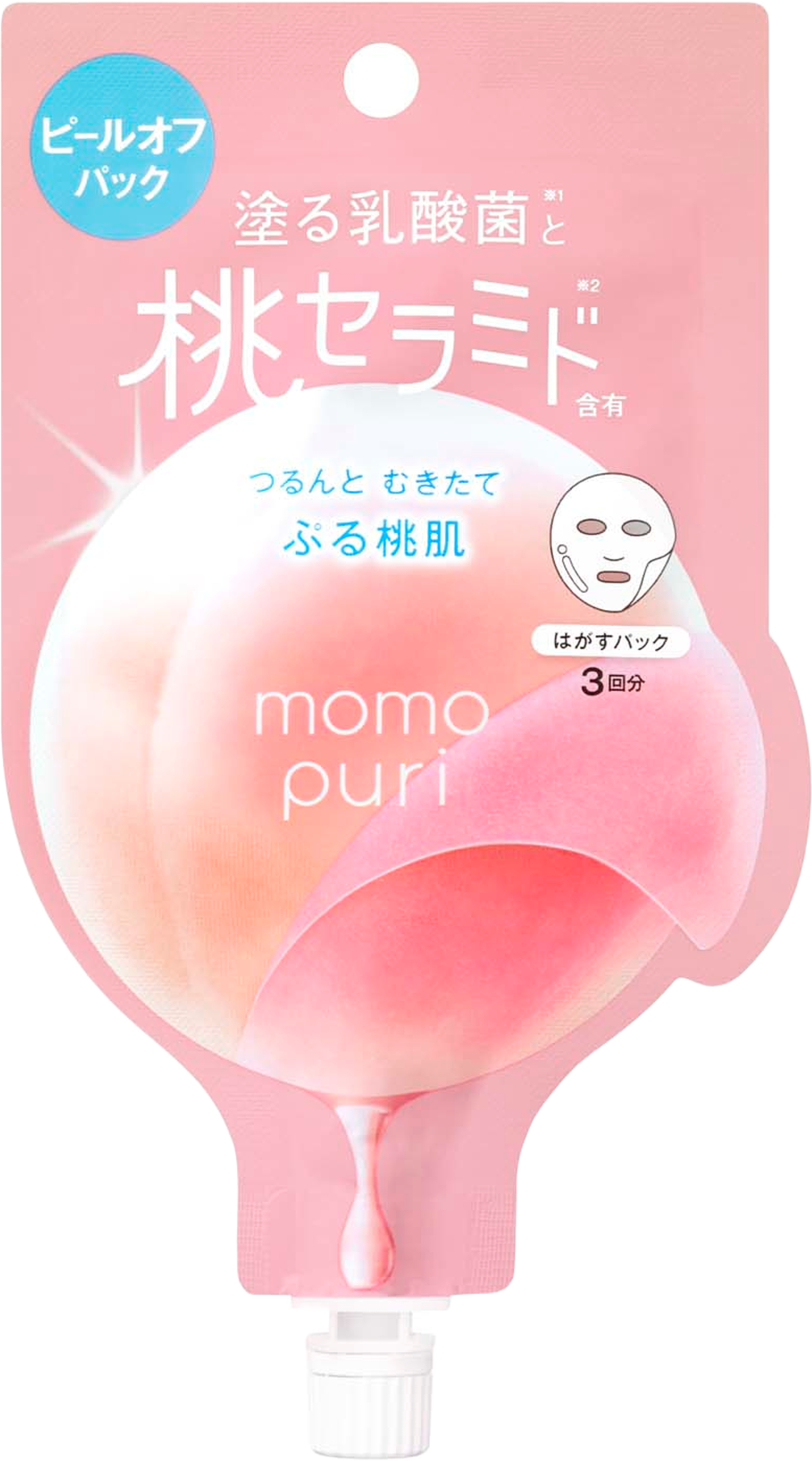 Fresh Peel Off Pack, från Momopuri. Klicka för att öppna bilden i stort format