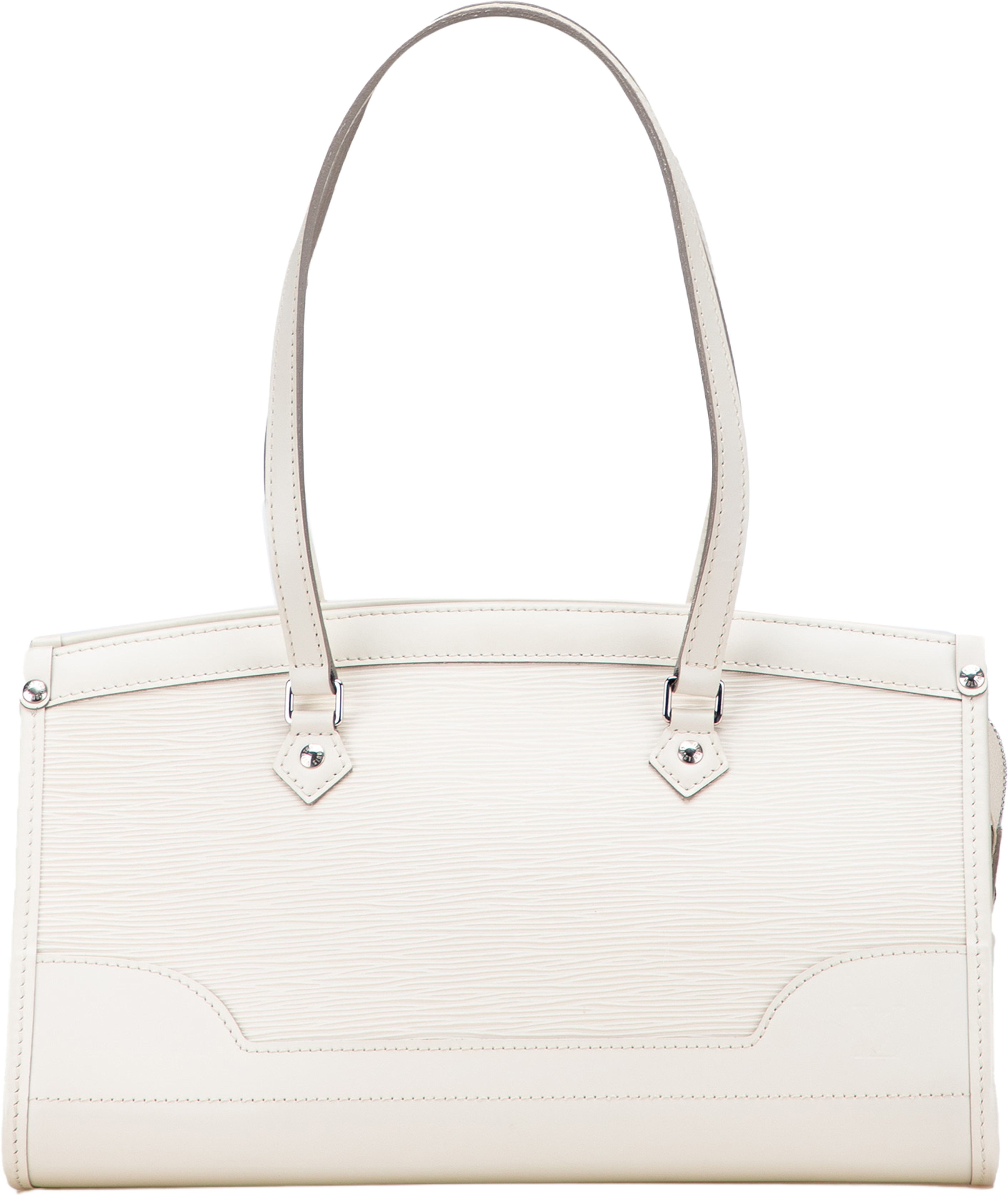 Louis Vuitton Epi Madeleine Pm, från Luxclusif, i färgen ivory. Klicka för att öppna bilden i stort format