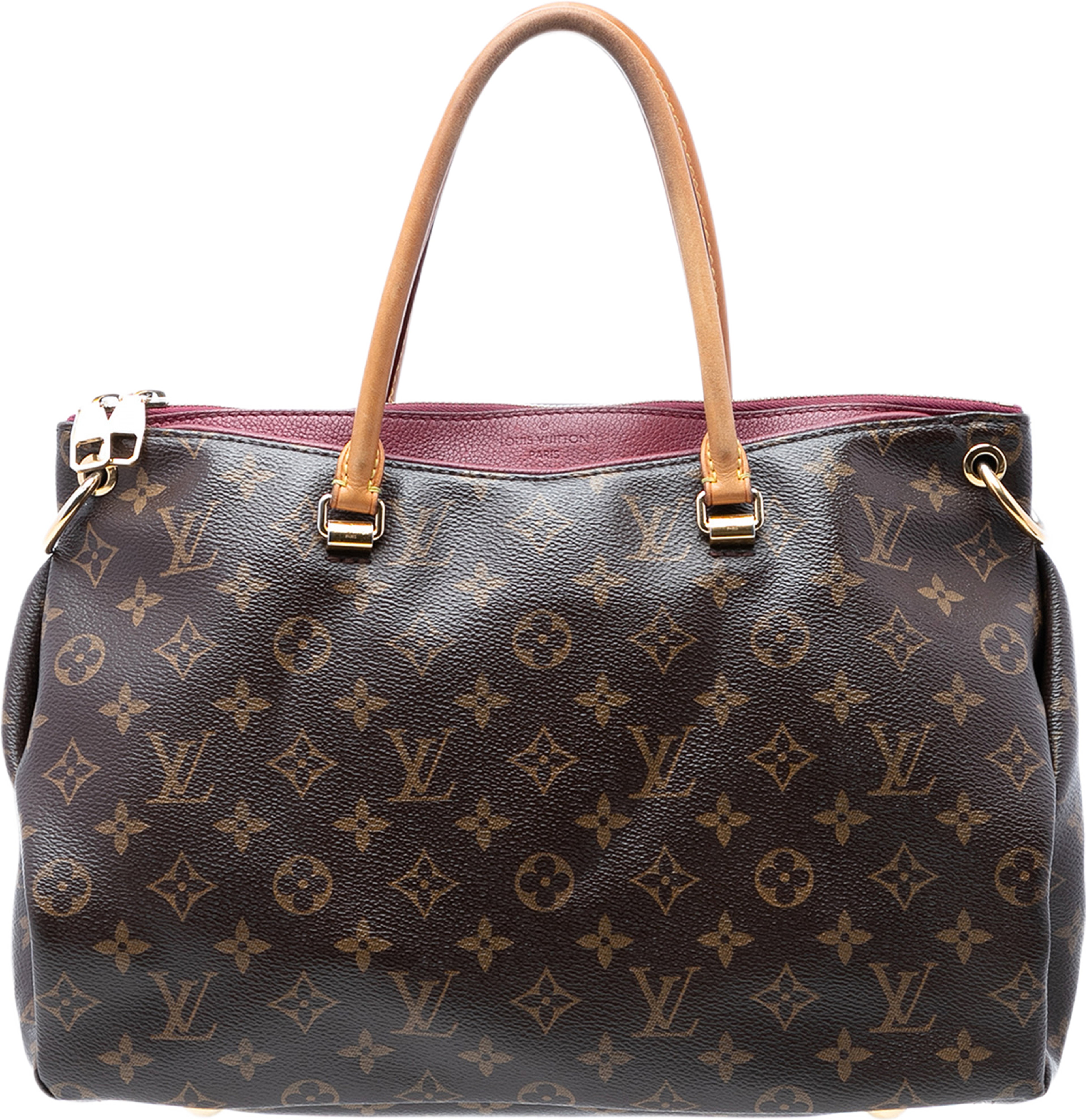 Louis Vuitton Monogram Pallas Mm, från Luxclusif, i färgen brown. Klicka för att öppna bilden i stort format