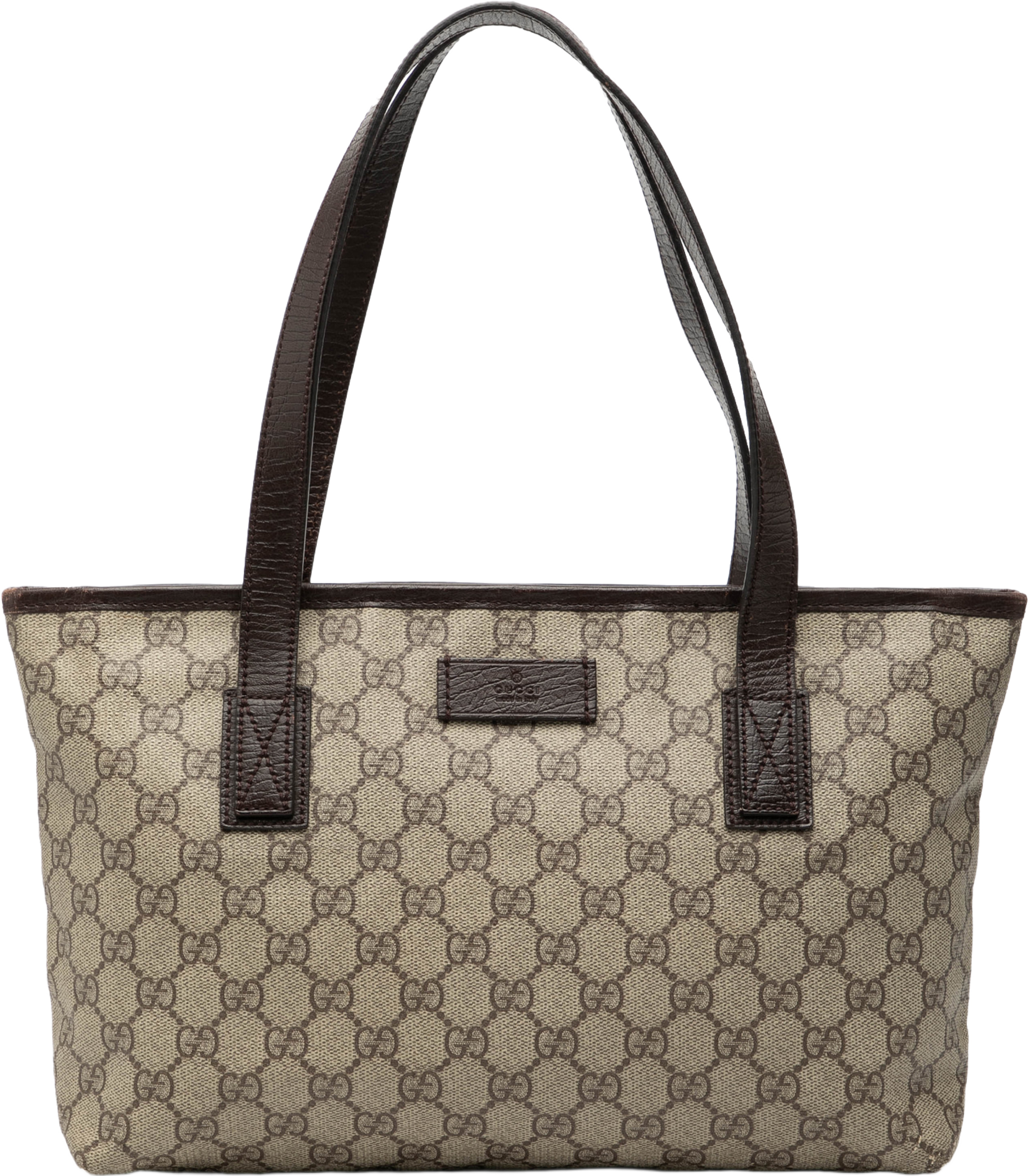 Gucci Gg Supreme Joy Tote, från Luxclusif, i färgen beige. Klicka för att öppna bilden i stort format