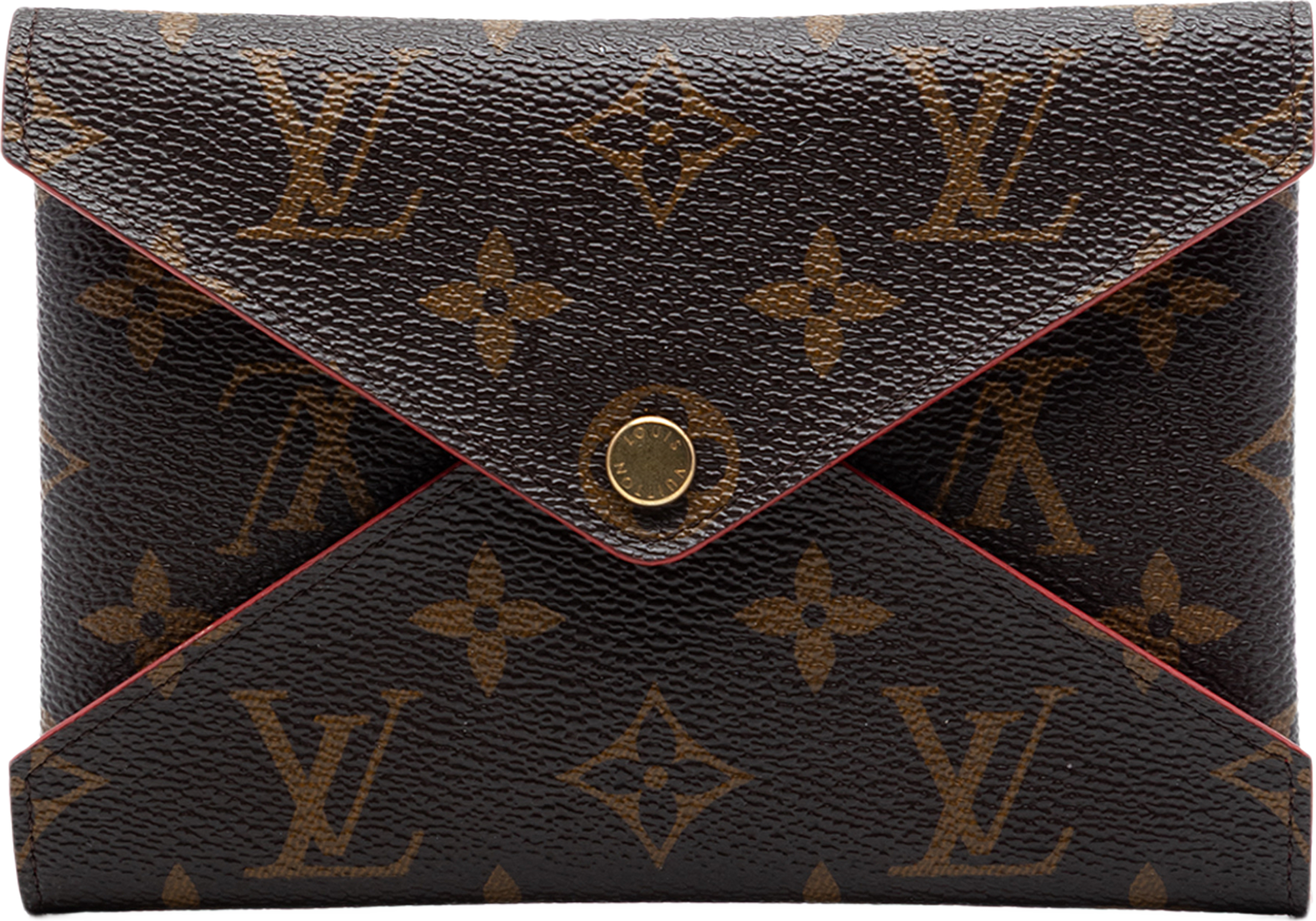 Louis Vuitton Monogram Pochette Kirigami Mm, från Luxclusif, i färgen brun. Klicka för att öppna bilden i stort format