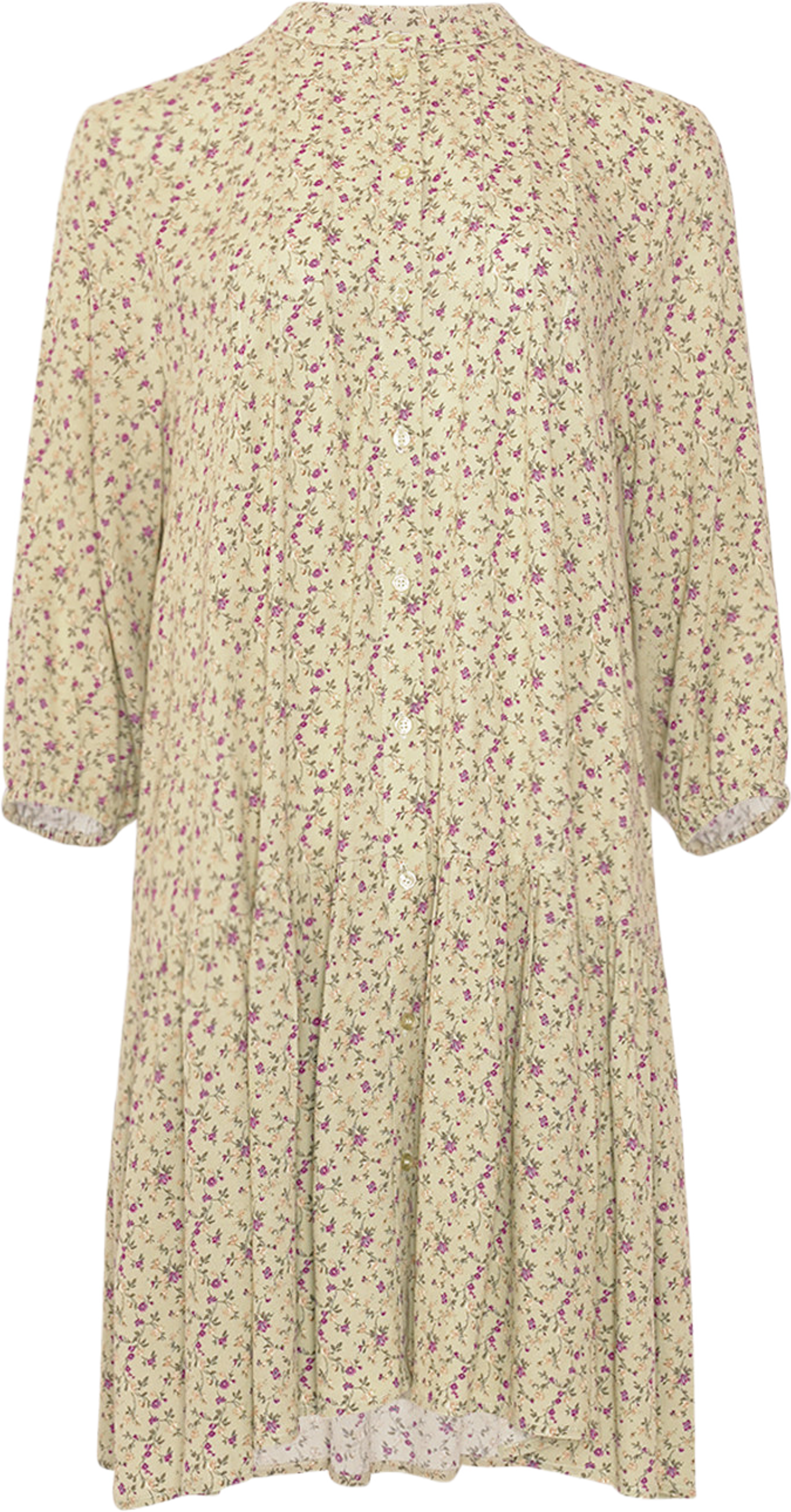Imogene Dress - Terrena Green Print