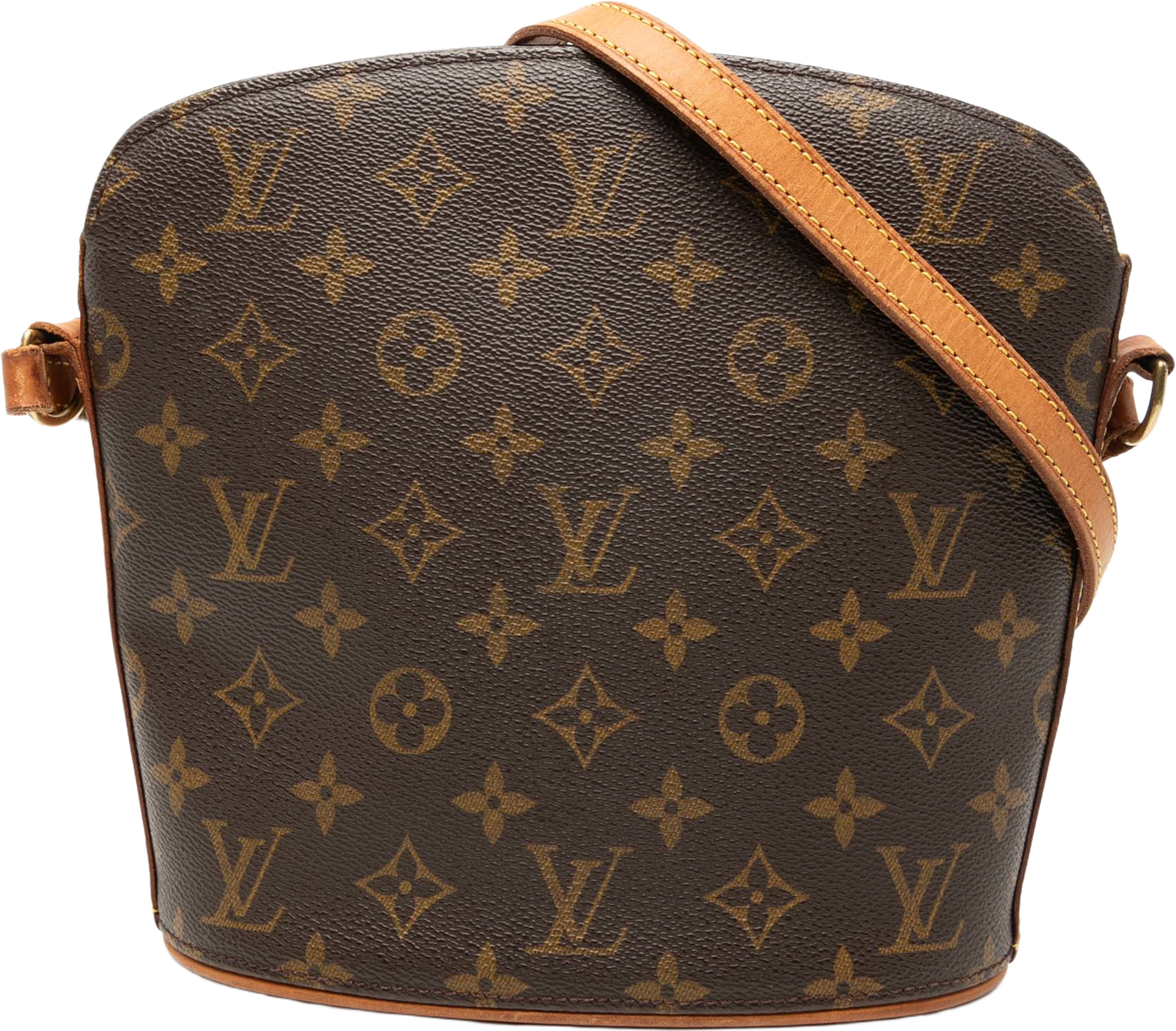 Louis Vuitton Monogram Drouot, från Luxclusif, i färgen brown. Klicka för att öppna bilden i stort format