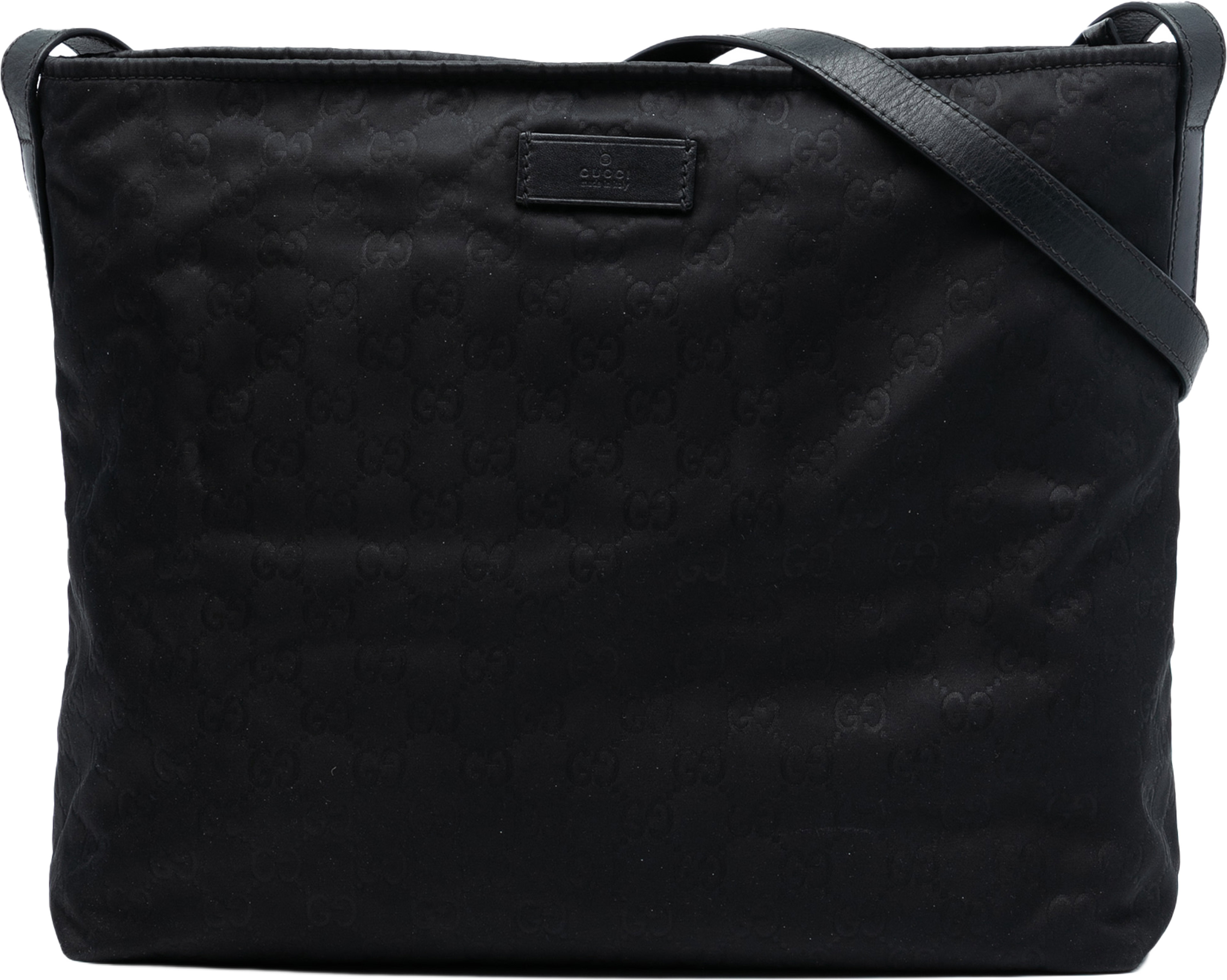 Gucci Gg Nylon Crossbody, från Luxclusif, i färgen black. Klicka för att öppna bilden i stort format