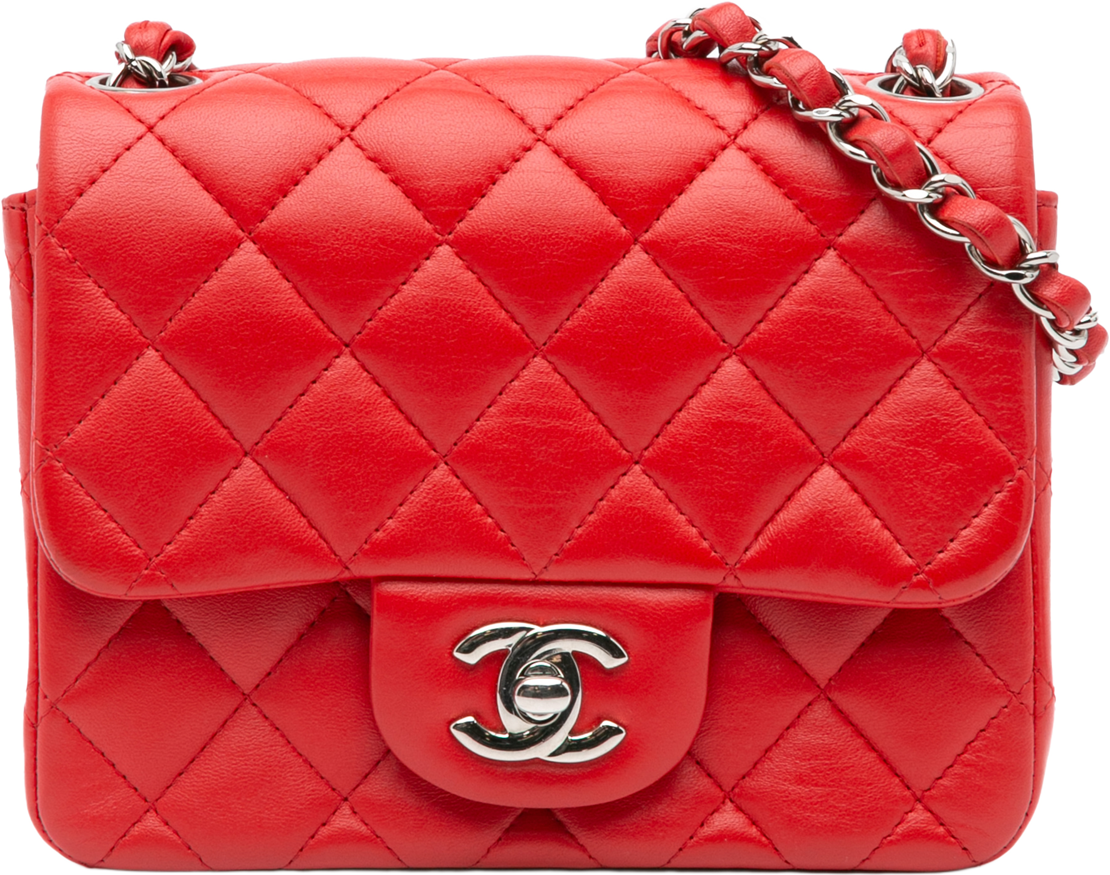 Chanel Mini Square Classic Lambskin Flap