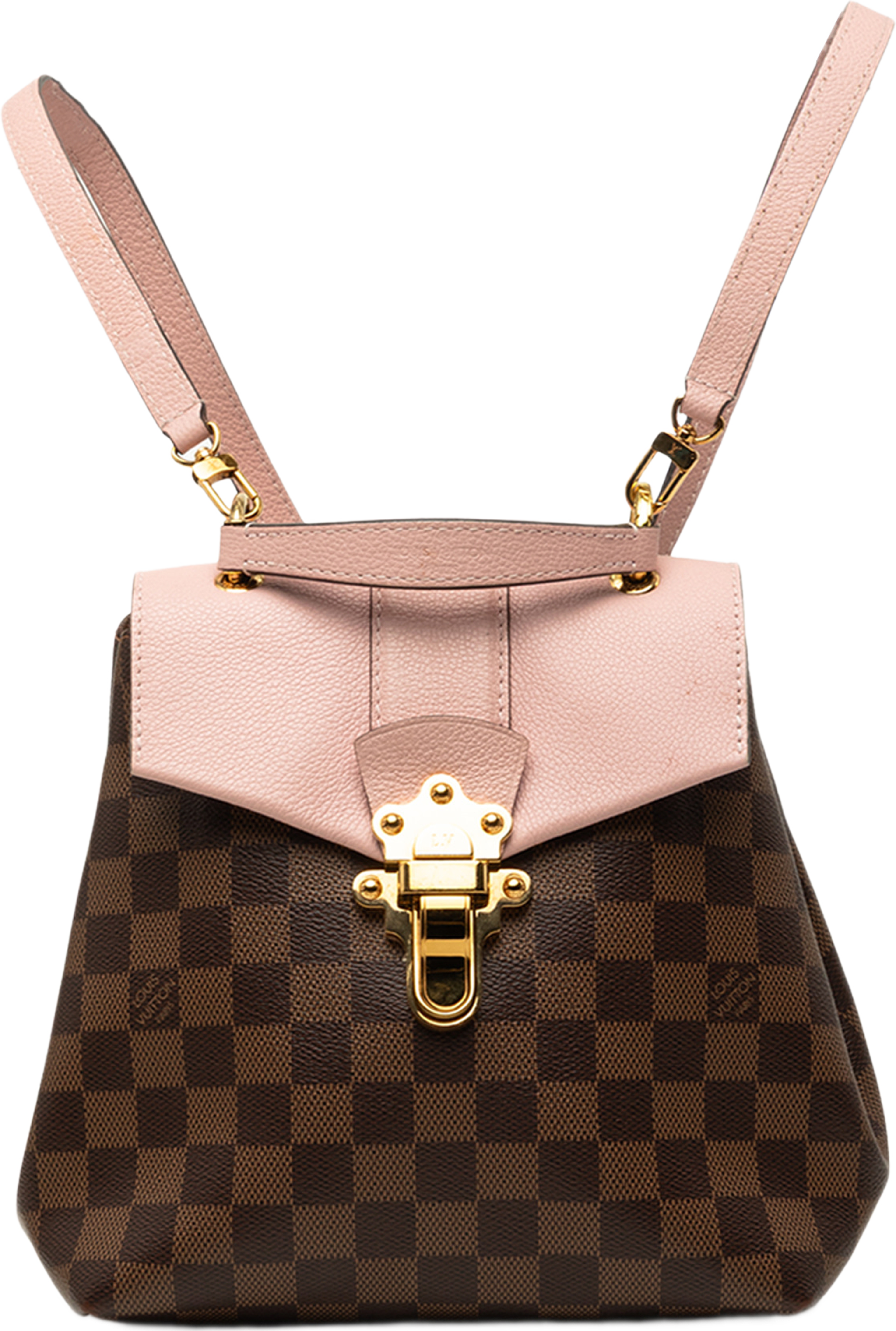 Louis Vuitton Damier Ebene Clapton, från Luxclusif, i färgen brun. Klicka för att öppna bilden i stort format