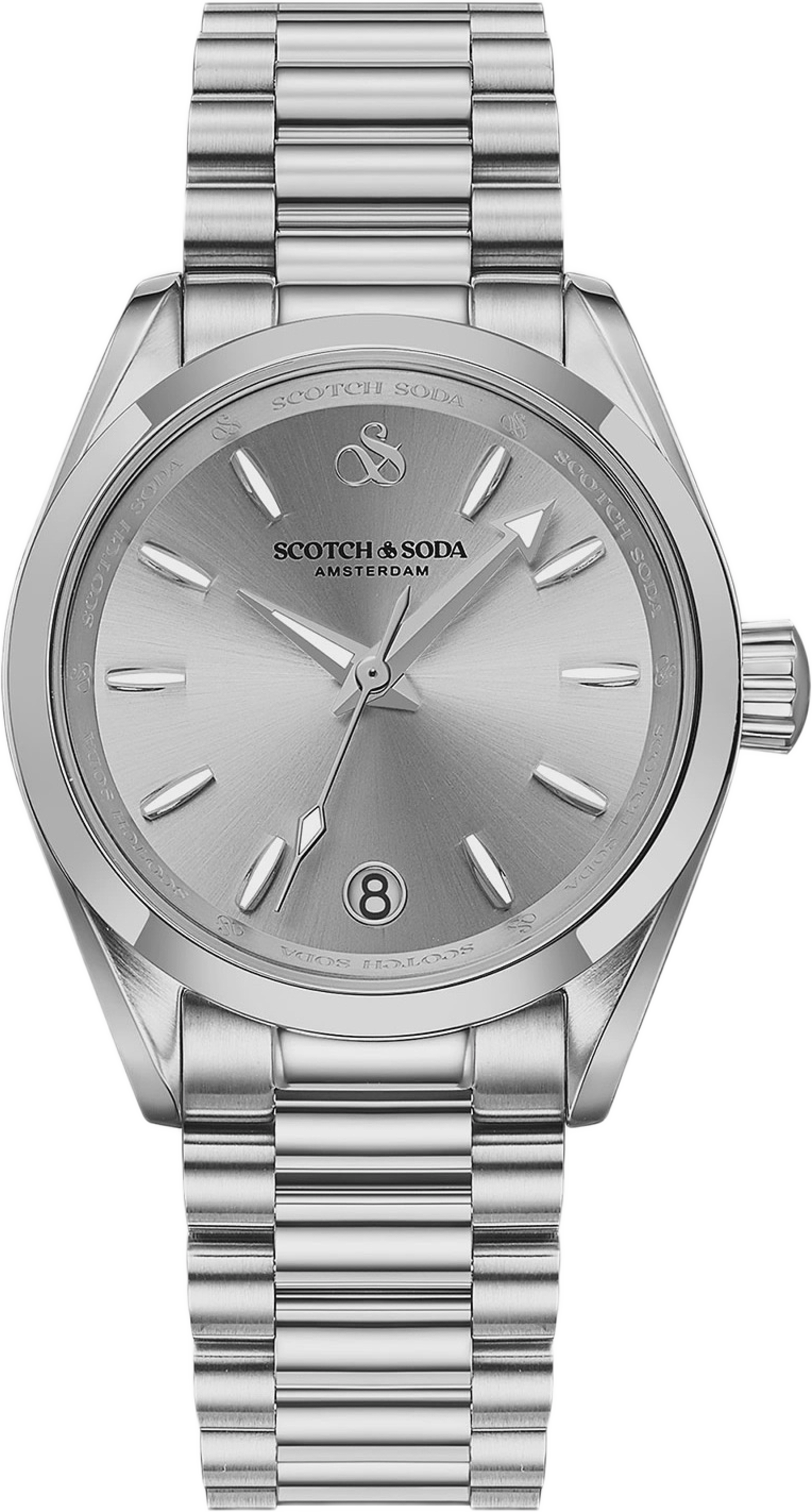 Scotch & Soda Dam Silver/stål, Metallband - Ssw.123a, från Scotch & Soda, i färgen 1. Klicka för att öppna bilden i stort format