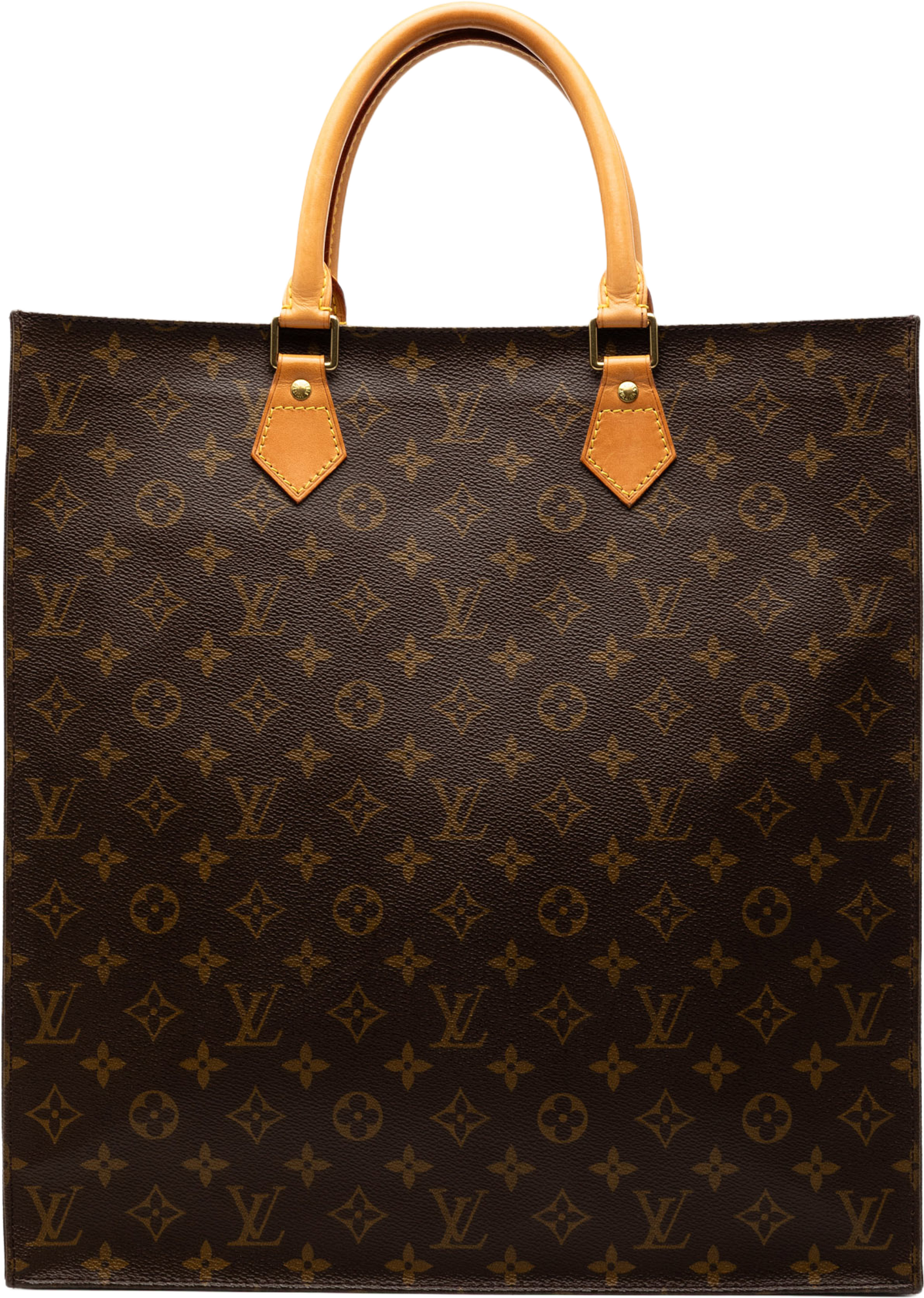Louis Vuitton Monogram Sac Plat, från Luxclusif, i färgen brown. Klicka för att öppna bilden i stort format