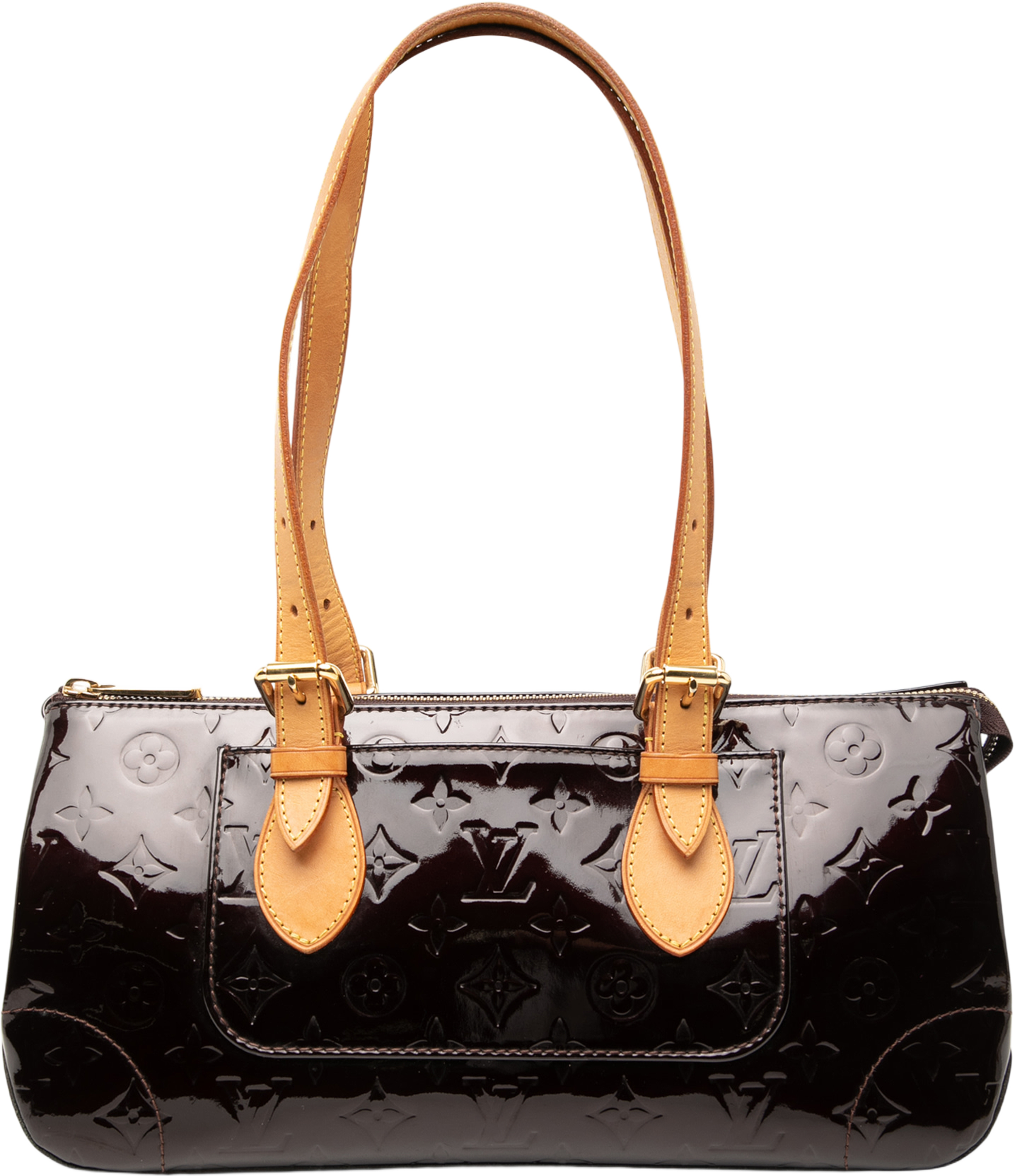 Louis Vuitton Monogram Vernis Rosewood Avenue, från Luxclusif, i färgen purple. Klicka för att öppna bilden i stort format