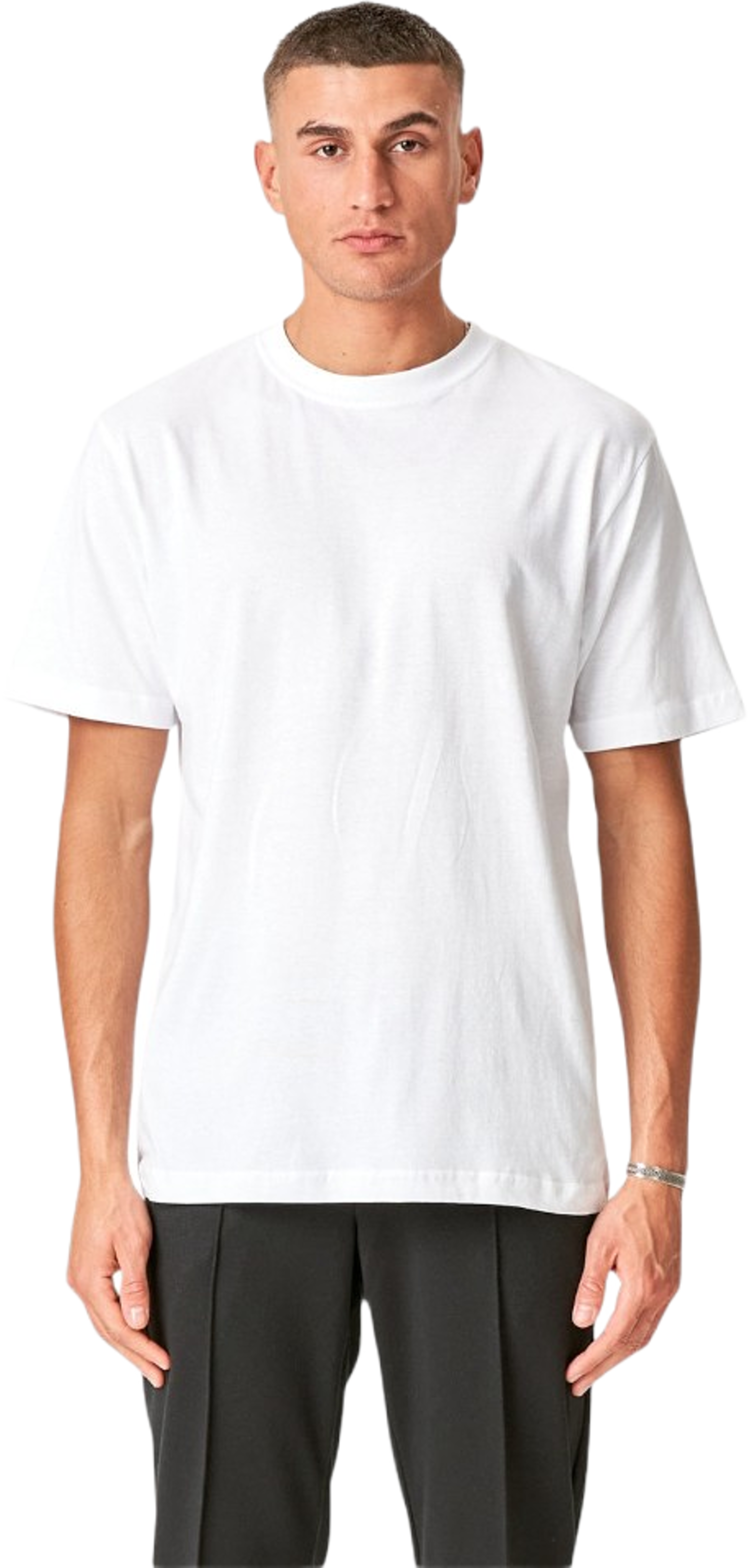 Oversized T-shirt, från TeeShoppen, i färgen vit. Klicka för att öppna bilden i stort format