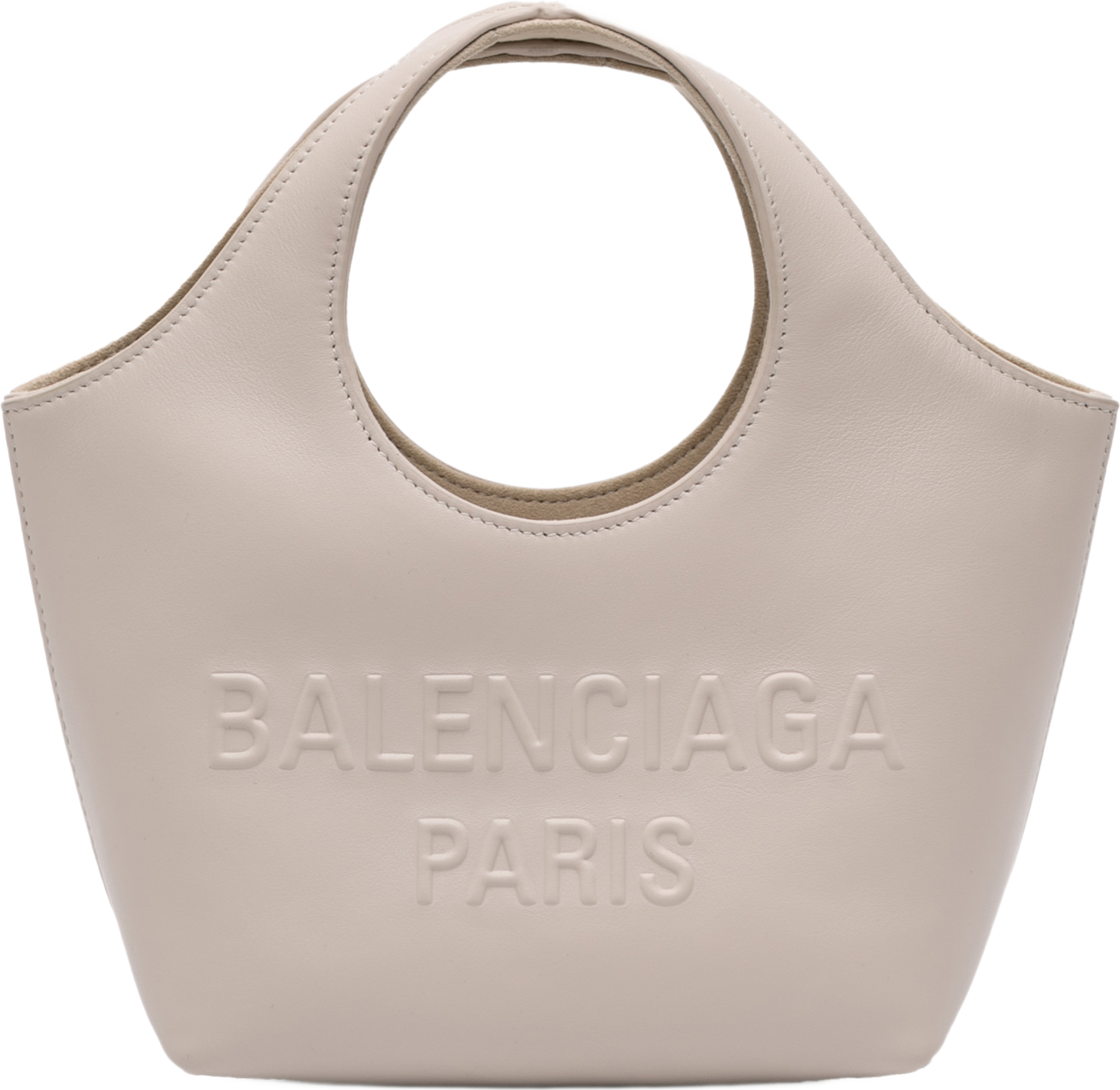 Balenciaga Smooth Calfskin Mary Kate Tote Xs, från Luxclusif, i färgen brun. Klicka för att öppna bilden i stort format