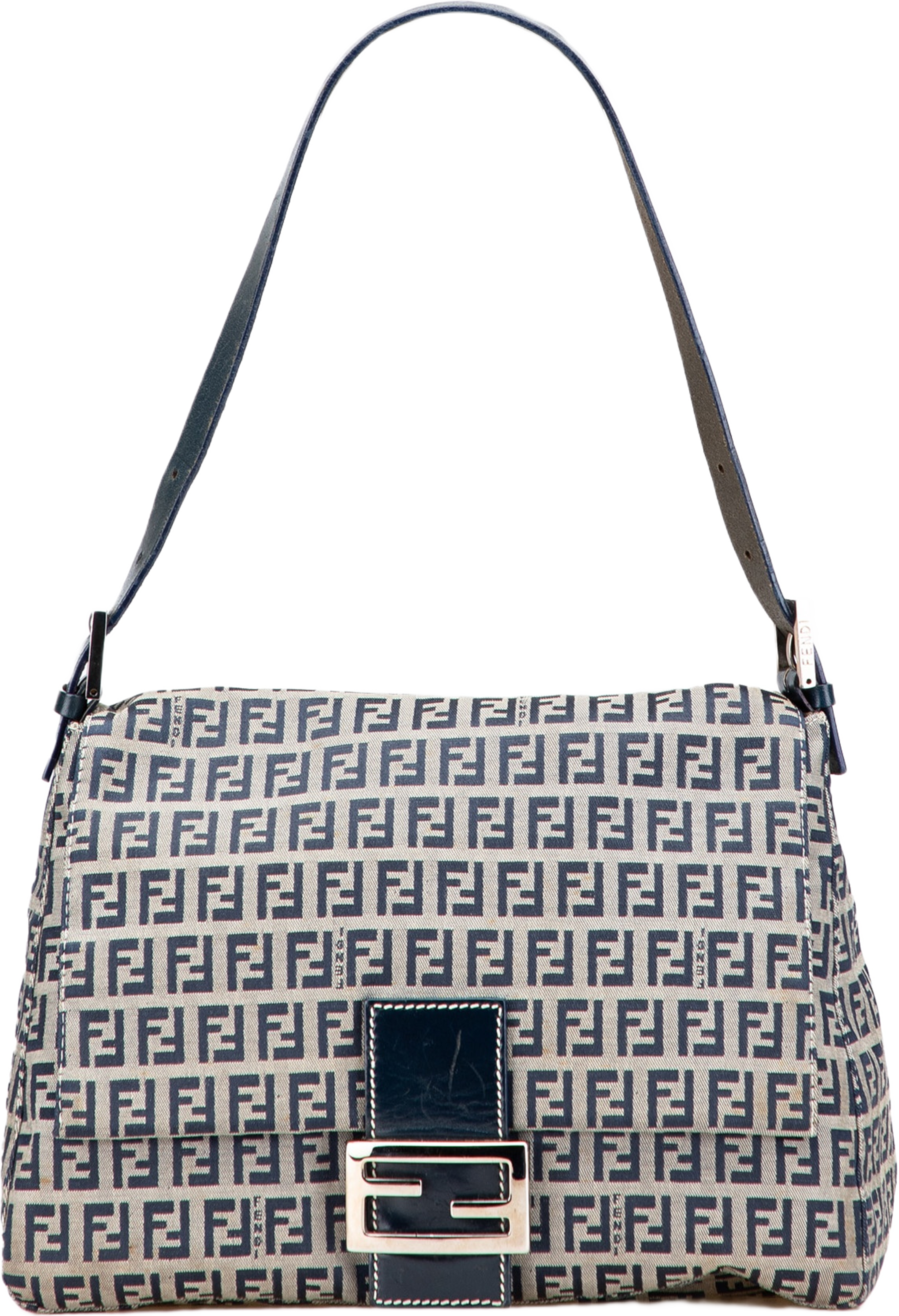 Fendi Zucchino Canvas Mamma Forever, från Luxclusif, i färgen beige.