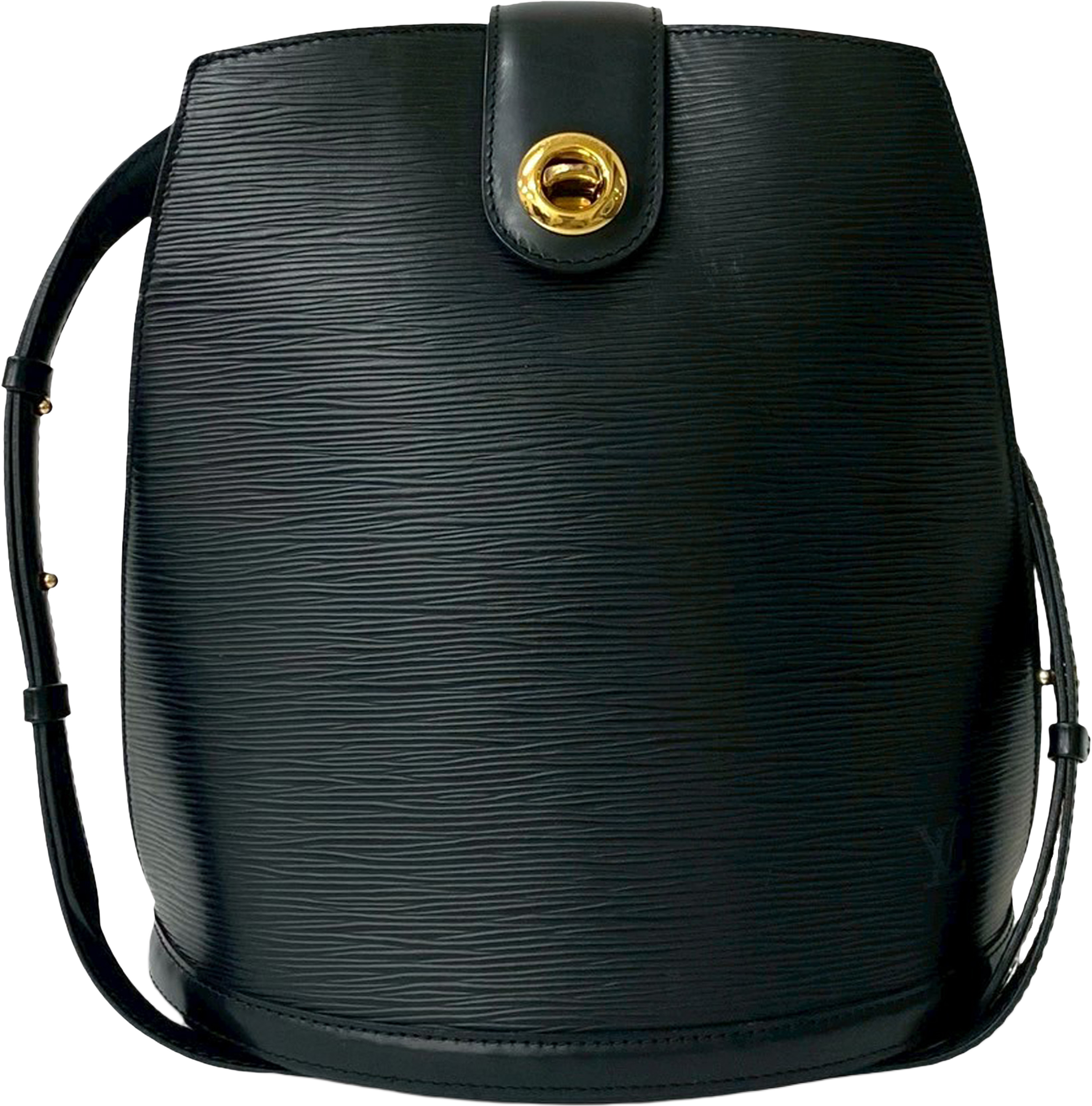 Louis Vuitton Epi Cluny, från Luxclusif, i färgen black. Klicka för att öppna bilden i stort format