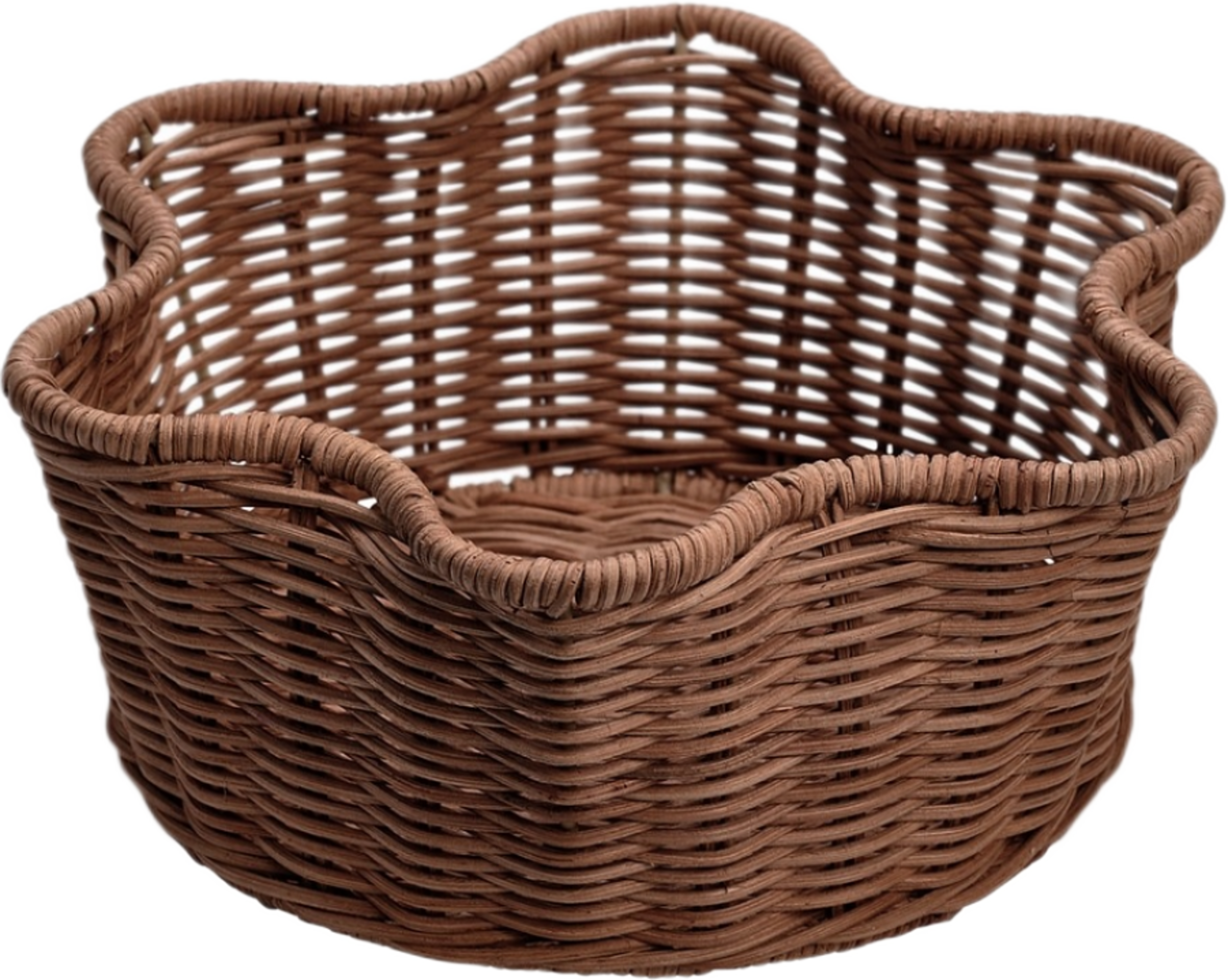 Rotting Rund Korg - 23 Cm, från Pick A Poppy, i färgen dark brown. Klicka för att öppna bilden i stort format